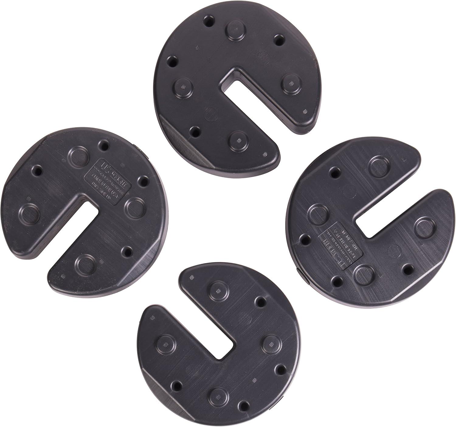 US Weight 20lb Canopy Weight Set for Securing Canopies, Tents, and Umbrellas at Outside Events