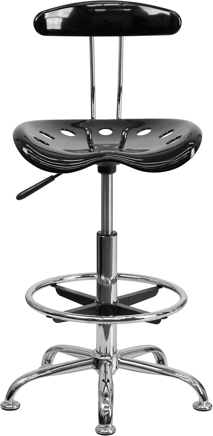 Backed Active Stool with