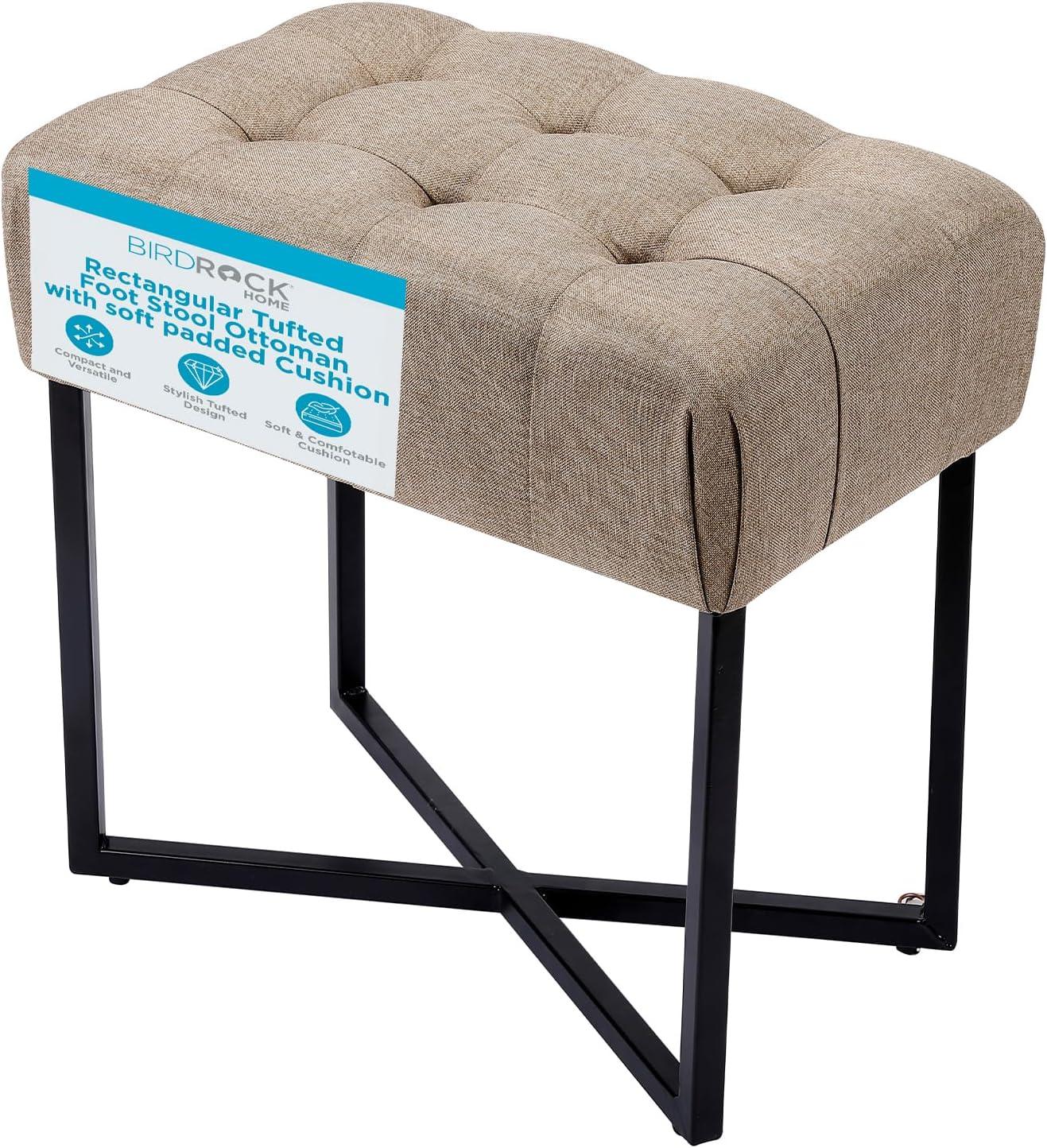 BirdRock Home Upholstered Ottoman