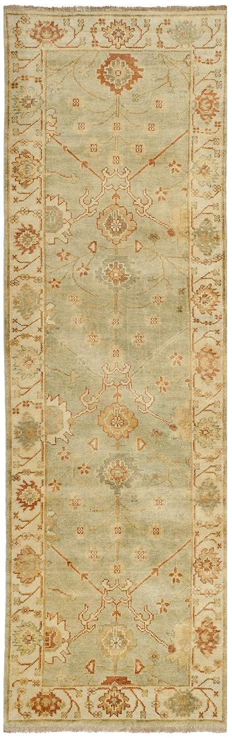 Oushak Hand Knotted Wool Oriental Rug