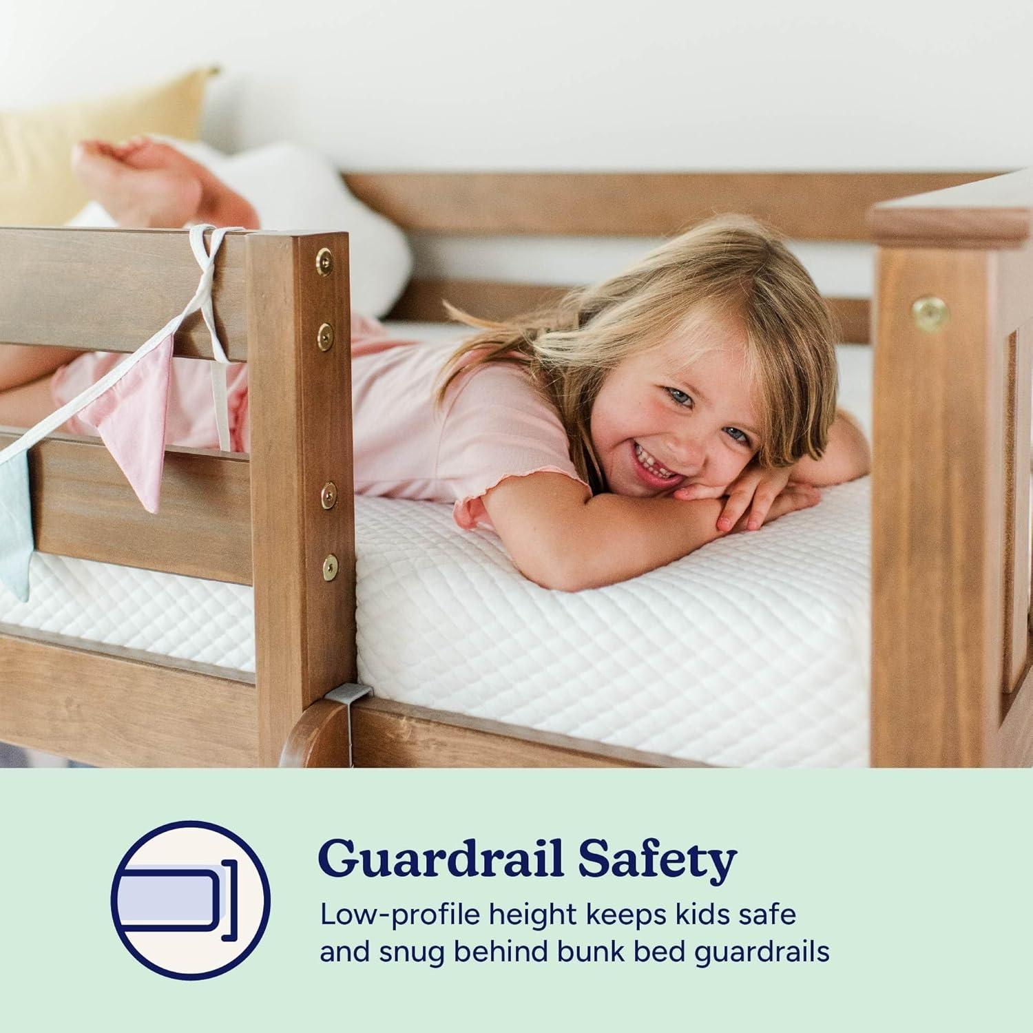 Full Size White Memory Foam Mattress with Breathable Cotton Cover