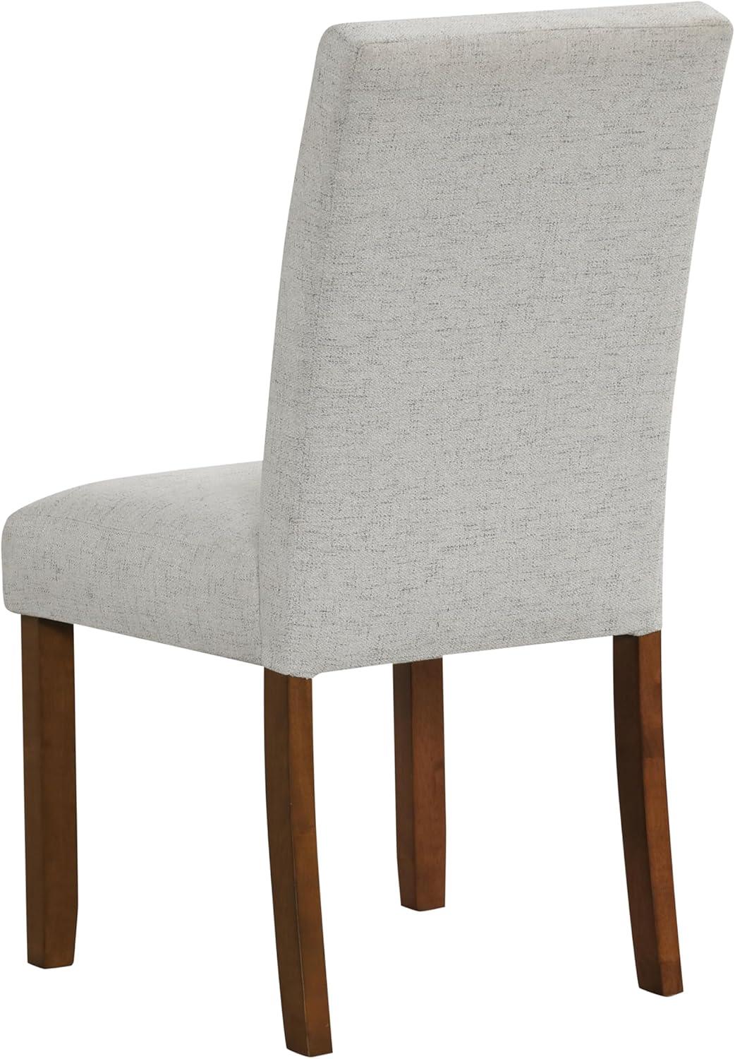 HomePop Set of 2 Tufted Back Dining Chairs Plywood Frame, Capacity