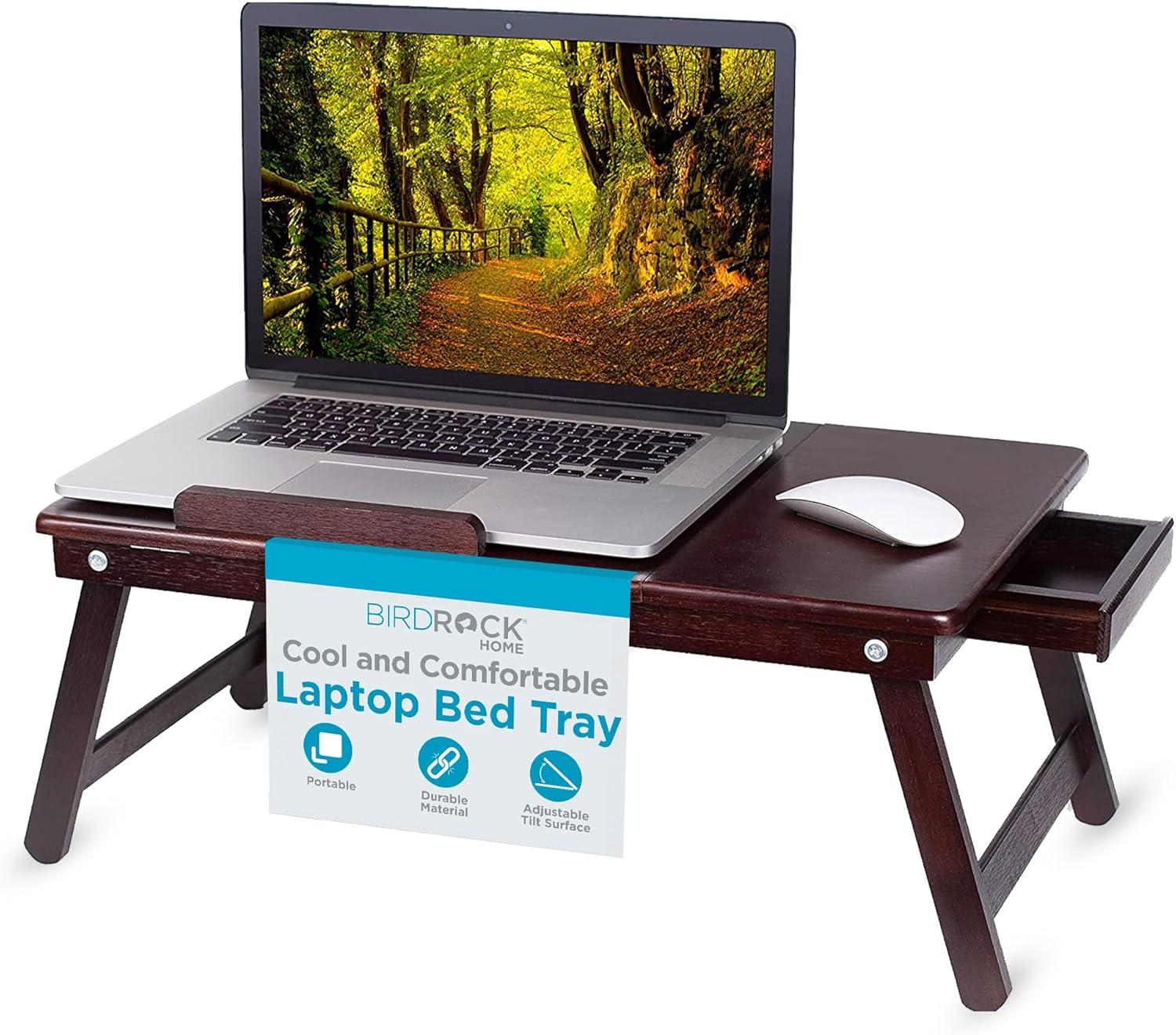 Sofia + Sam Adjustable Solid Wood Standing Desk Converter