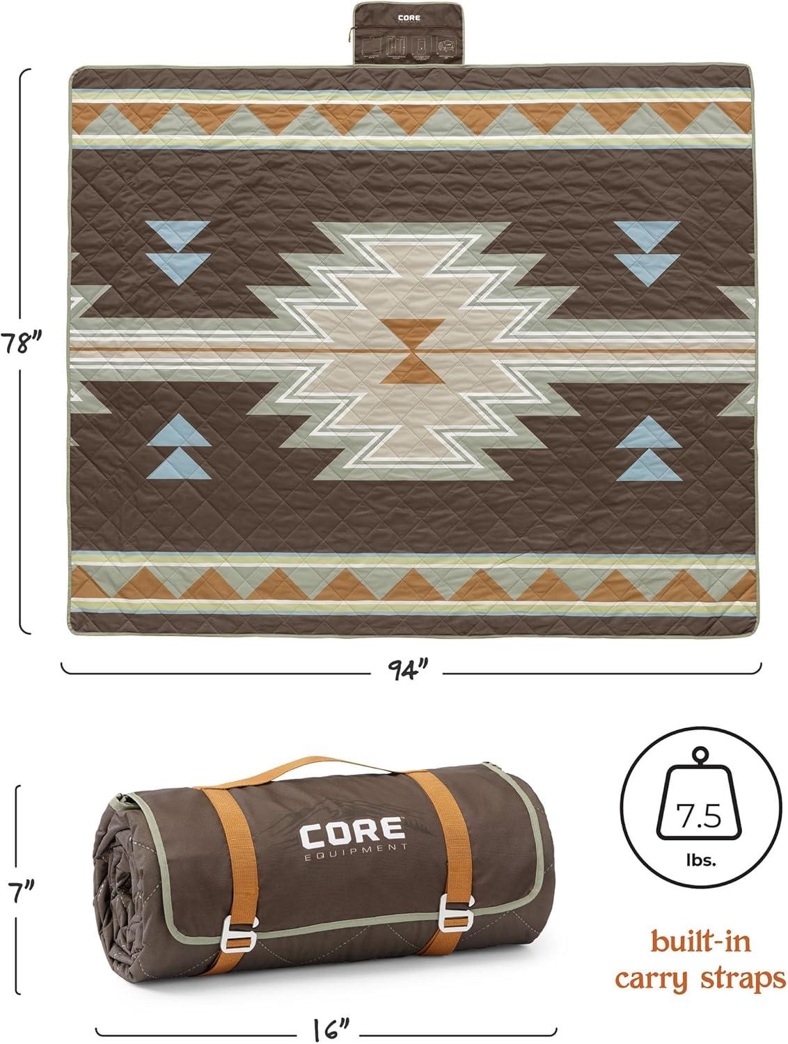 CORE Equipment Tent Blanket (Blue)