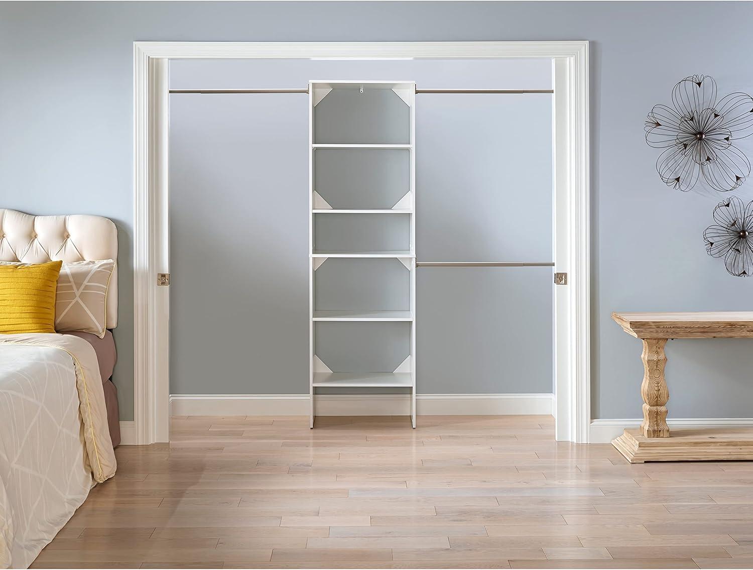 SuiteSymphony 60" W - 120" W Closet System Starter Kit