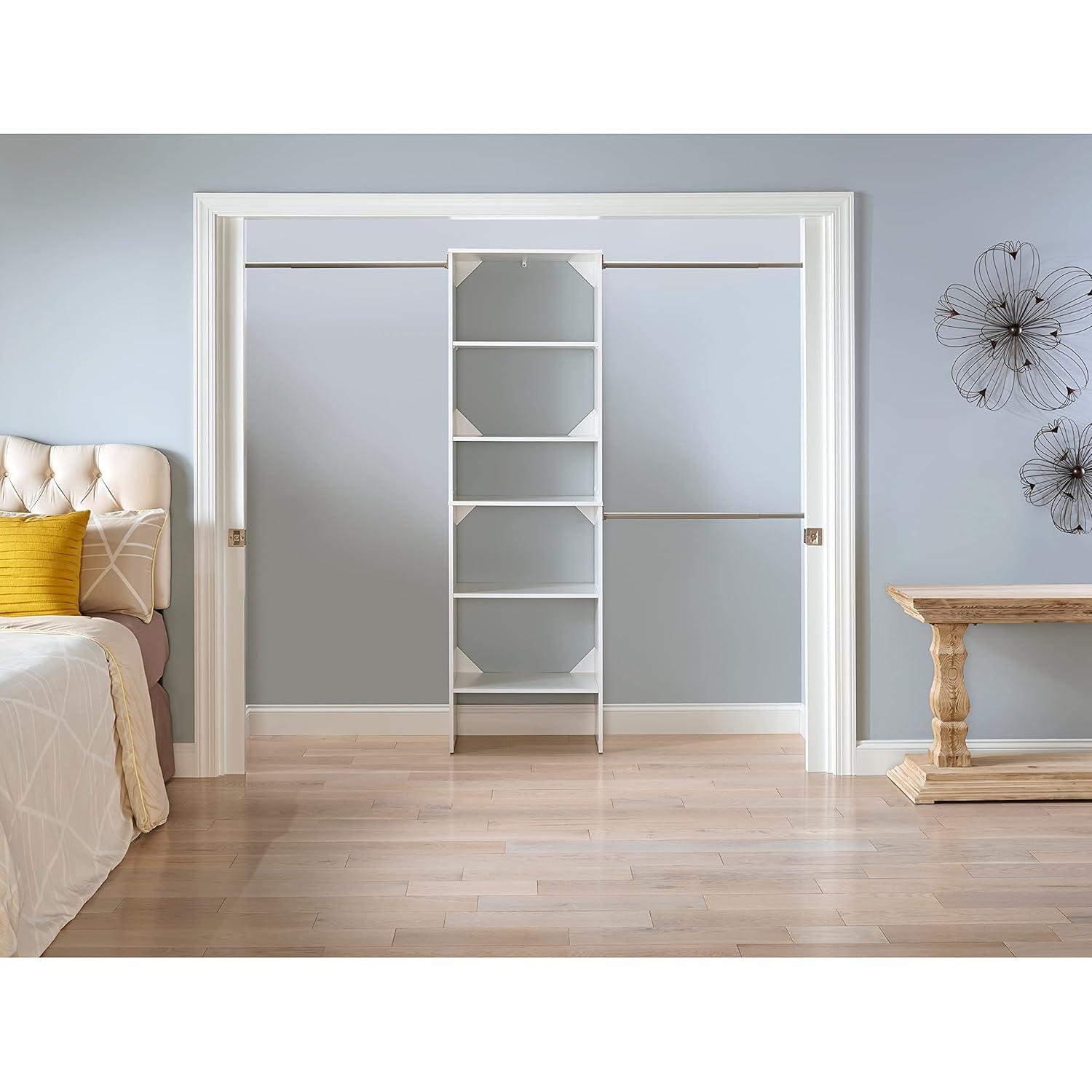 SuiteSymphony 60" W - 120" W Closet System Starter Kit