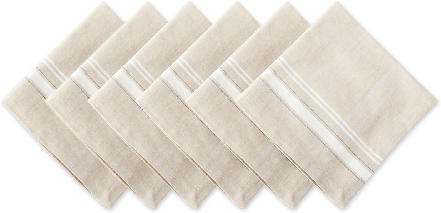 White French Stripe Napkin (Set of 6)