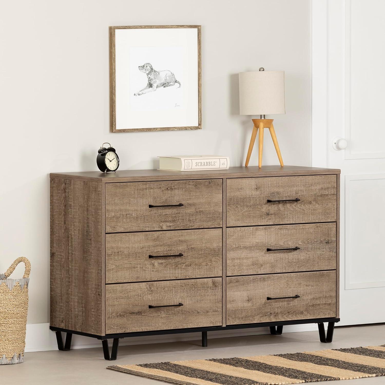 Arlen 6-Drawer Double Dresser