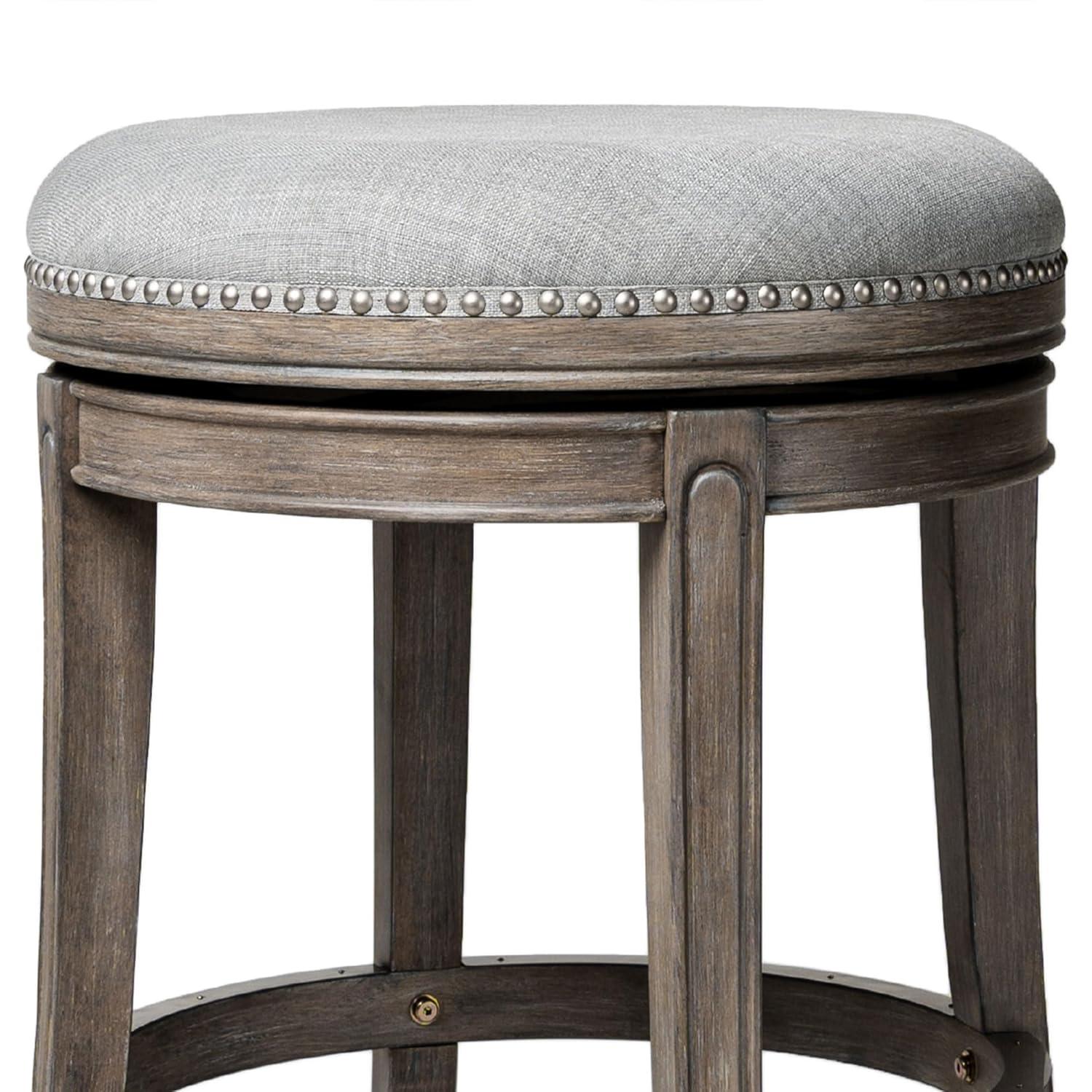 Maven Lane Maven Lane Alexander Stool with Fabric Upholstery