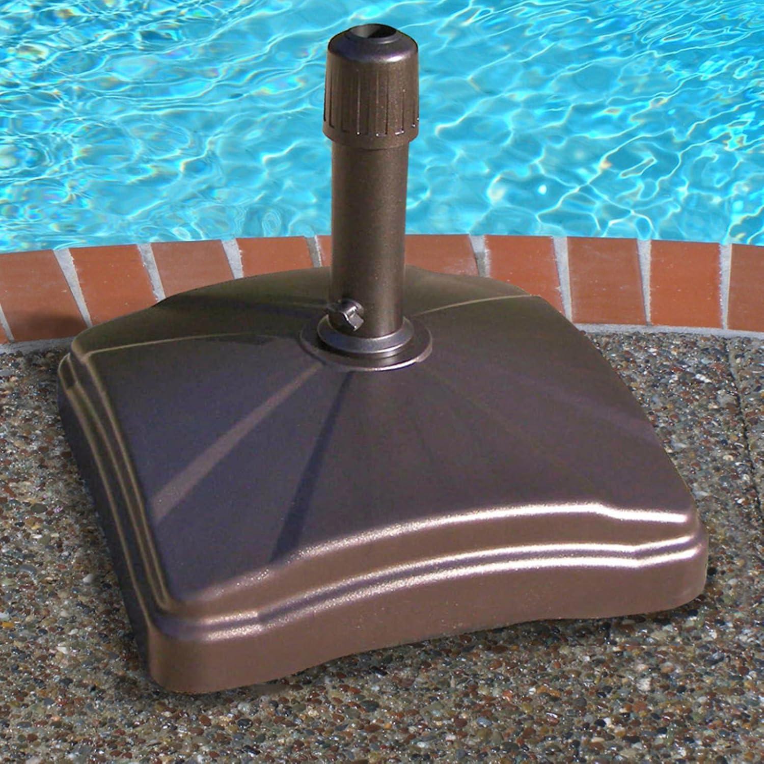 Shademobile Rolling Umbrella Base-Sand