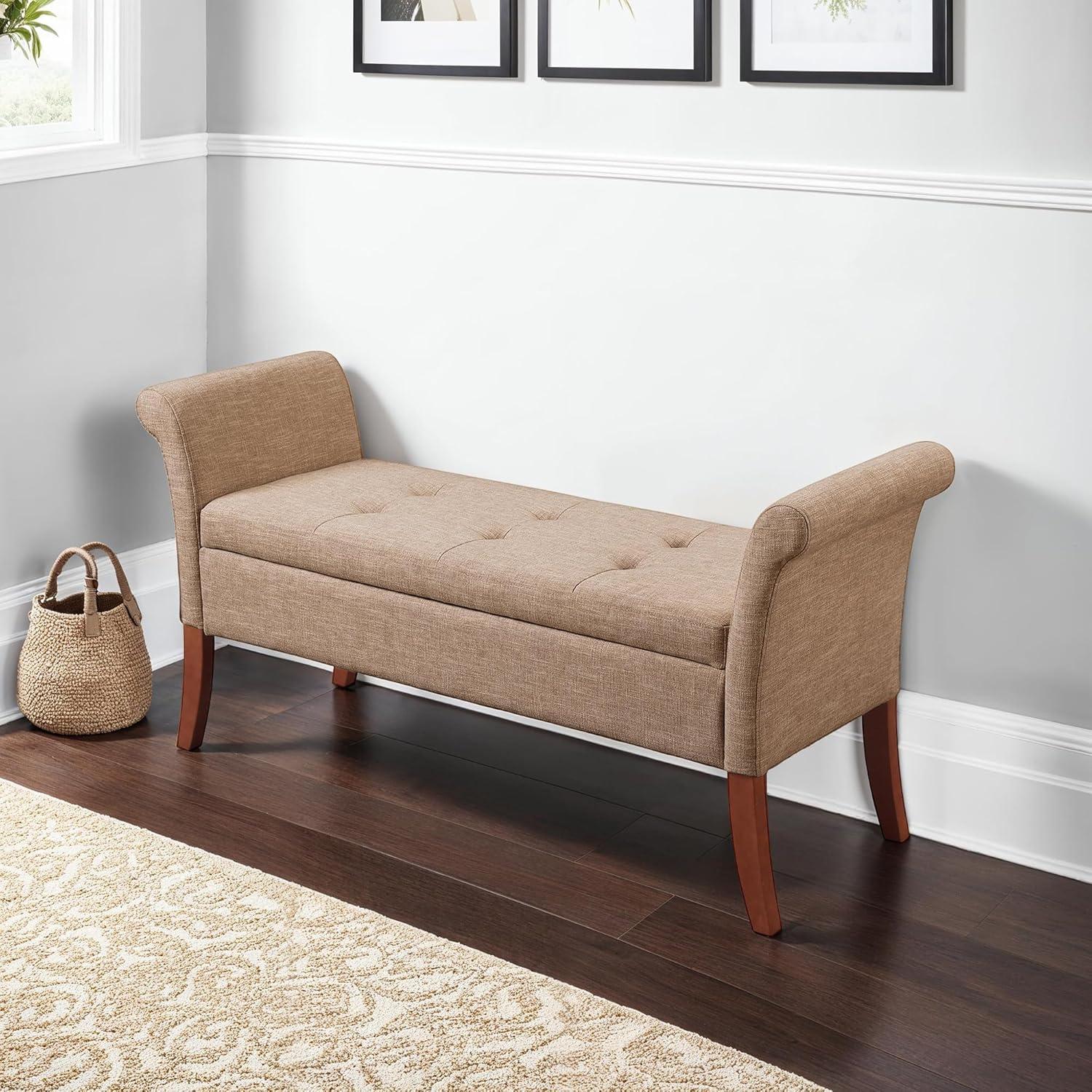 Convenience Concepts Designs4Comfort Garbo Entryway Storage Bench