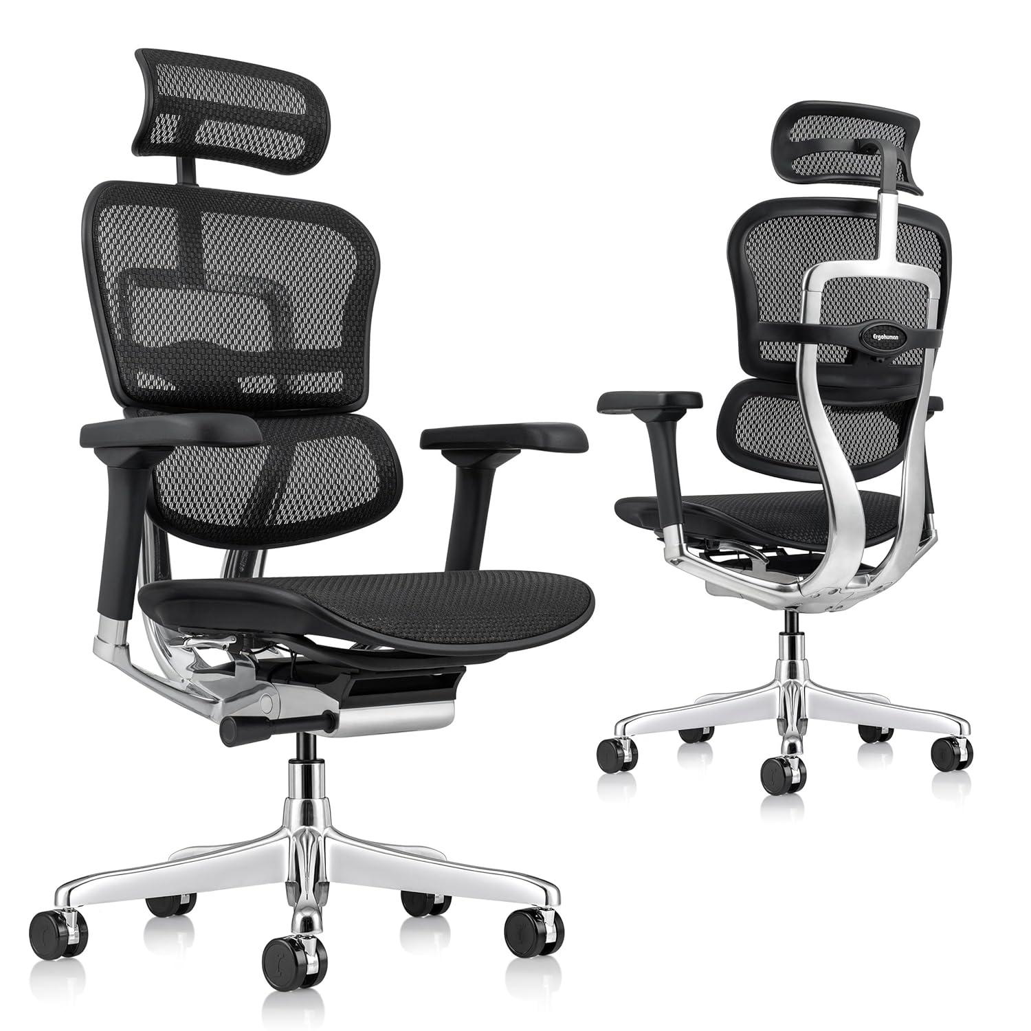 Eurotech Seating Ergohuman Executive Chair with Headrest