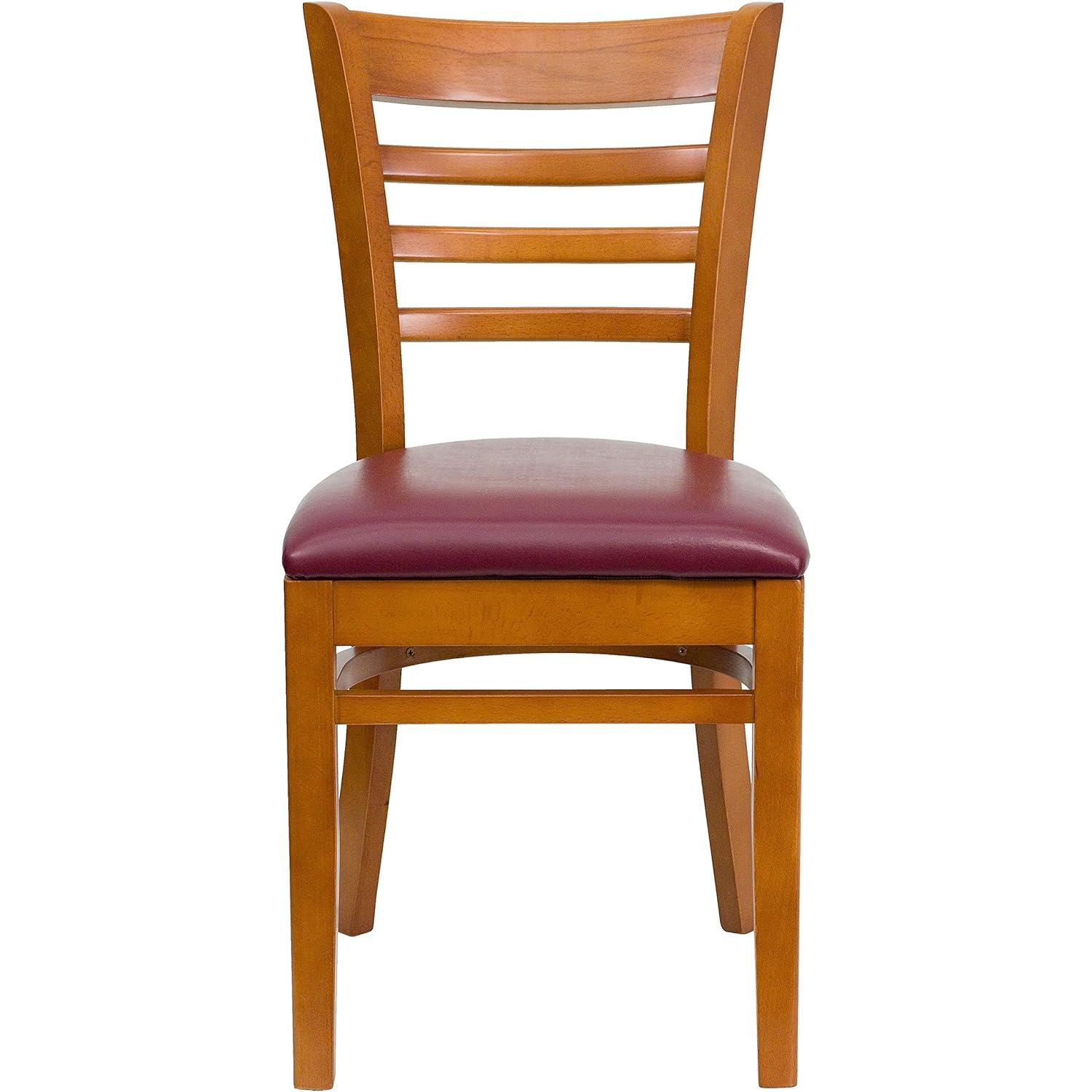 Red Barrel Studio® Ladder Back Wooden Restaurant Chair