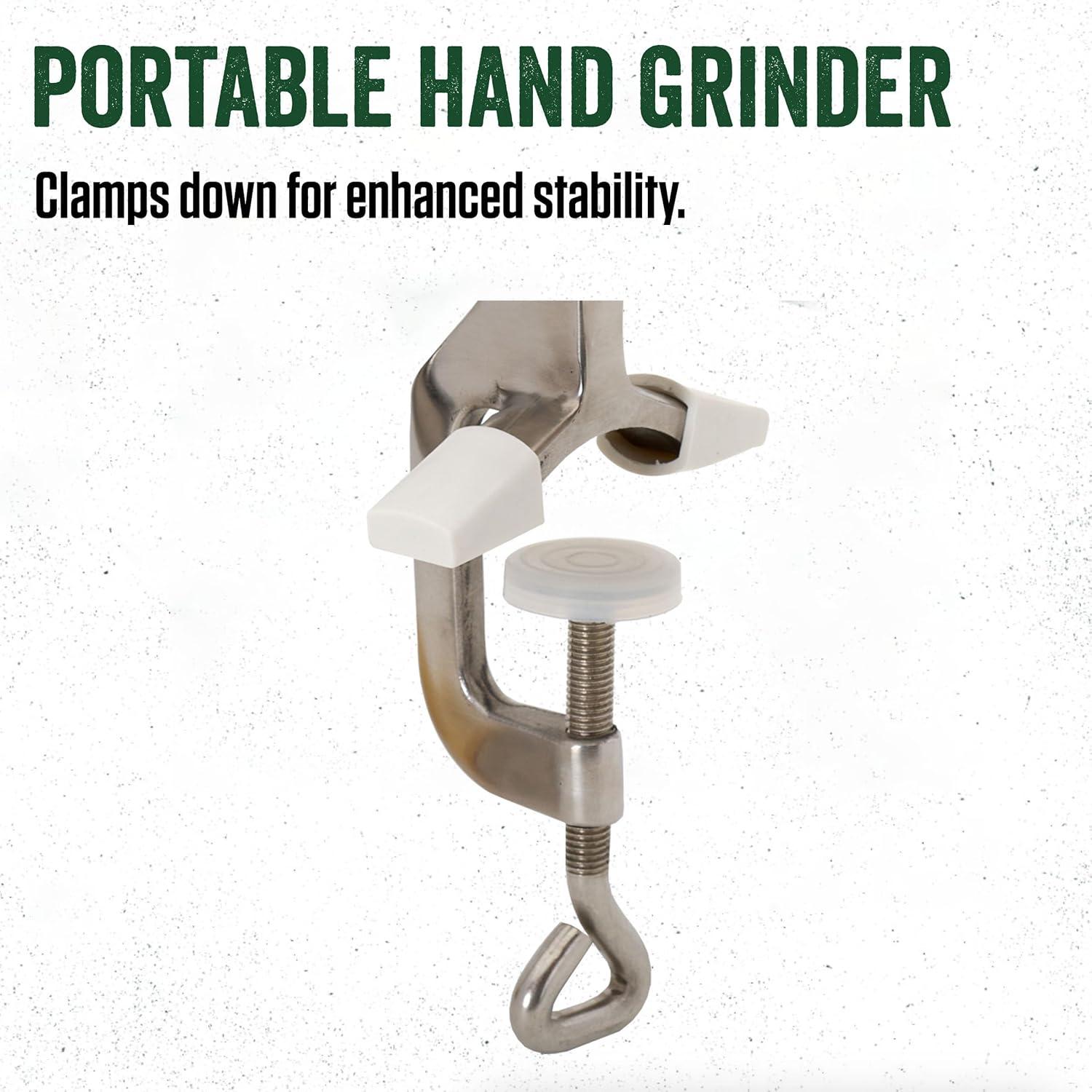 #10 Stainless Steel Clamp On Hand Grinder