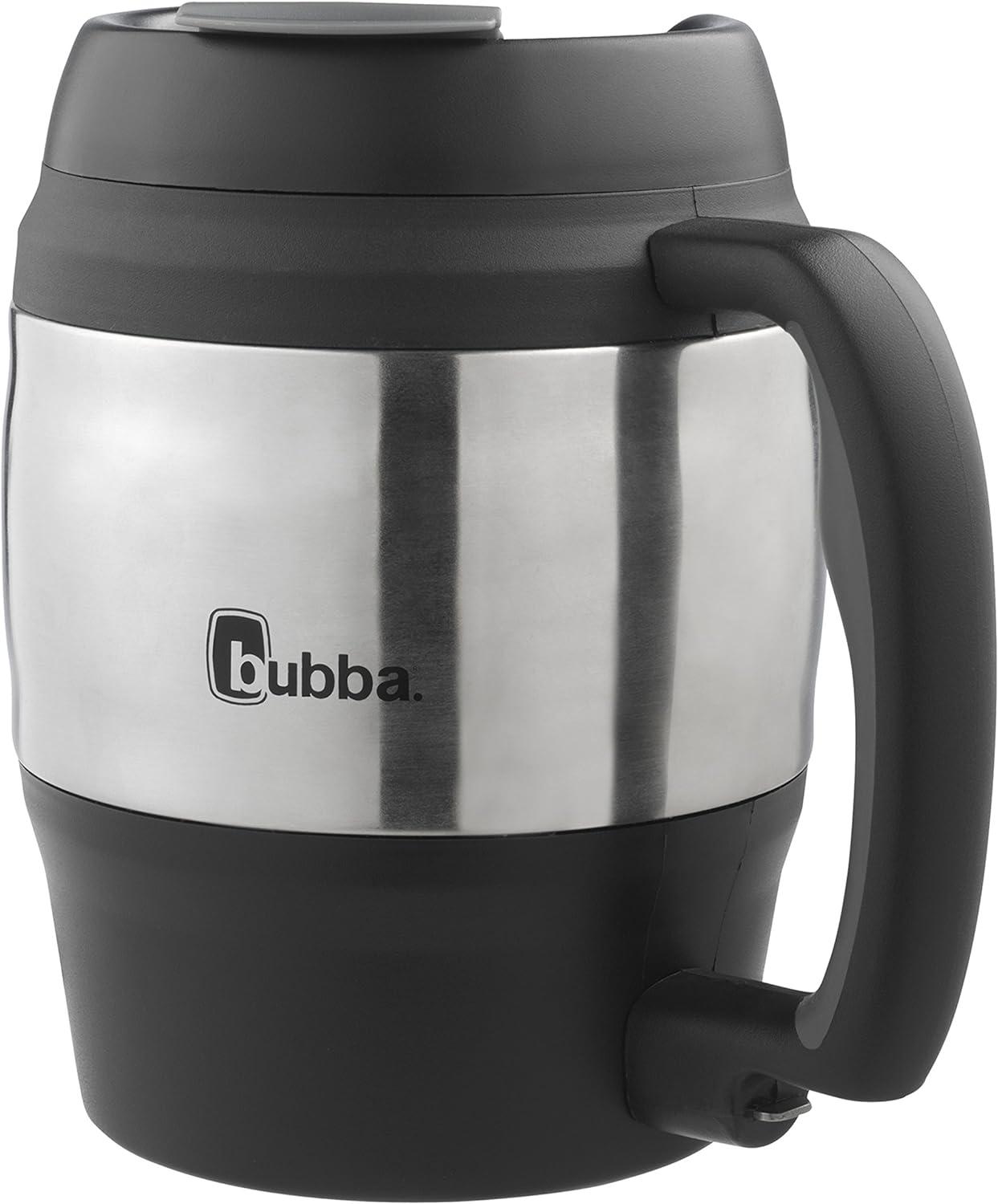 bubba Classic Stainless Steel Mug with Handle Black, 52 fl oz.