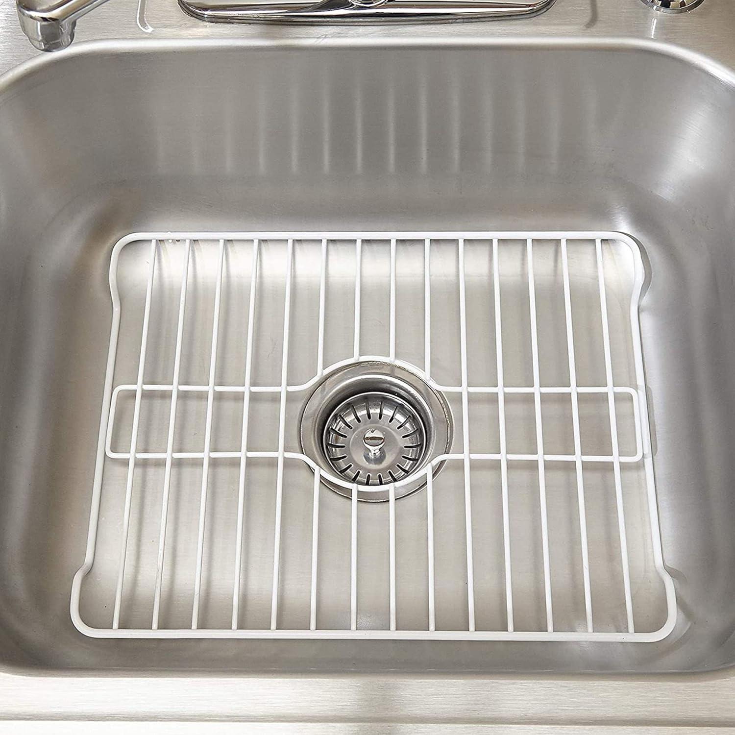 Steel Over The Sink Dish Rack