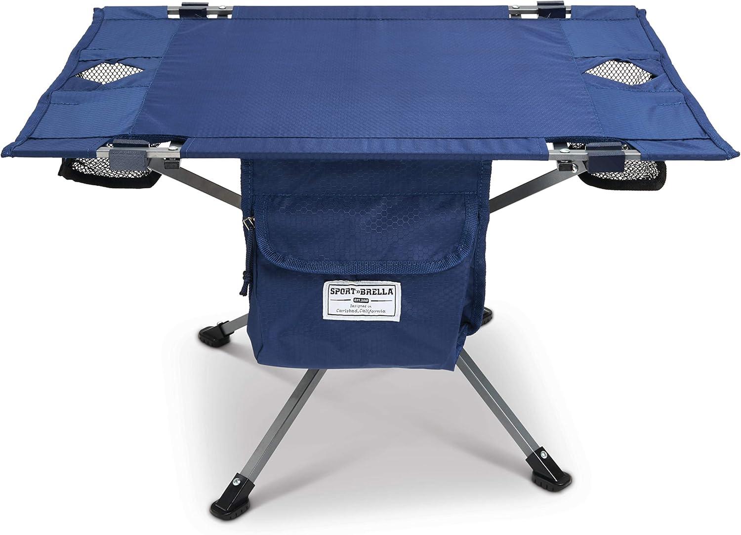 Sport-Brella Sun Soul Camping Table, Blue