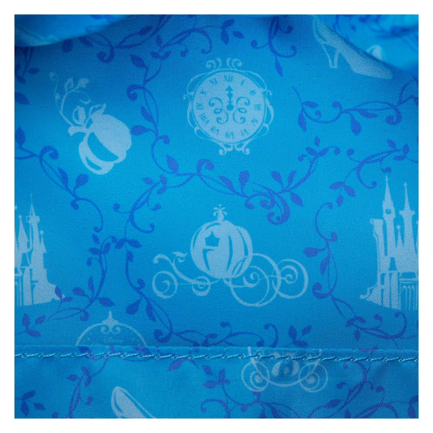 Loungefly Disney Cinderella 75th Anniversary Pink Bow Mini Backpack