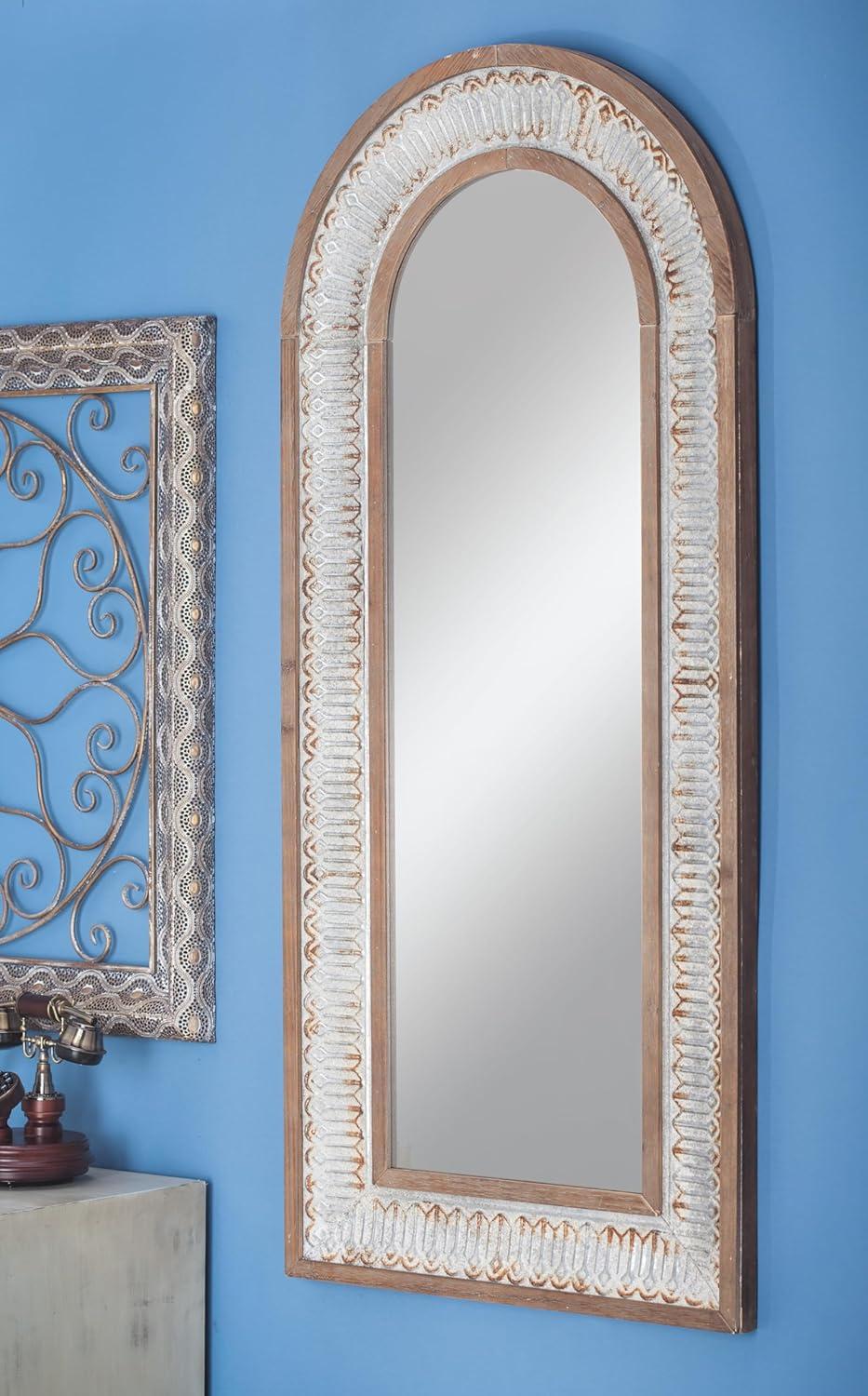 Gracie Oaks Cruce Rectangle Wall Mirror
