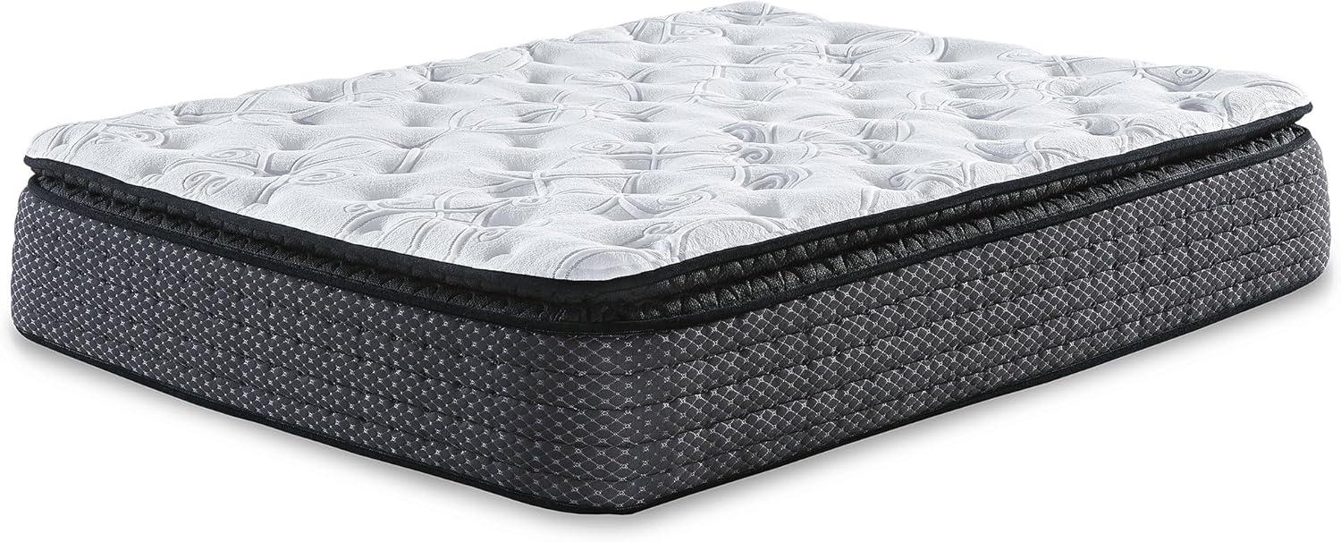 Contemporary White Queen Pillowtop Innerspring Mattress