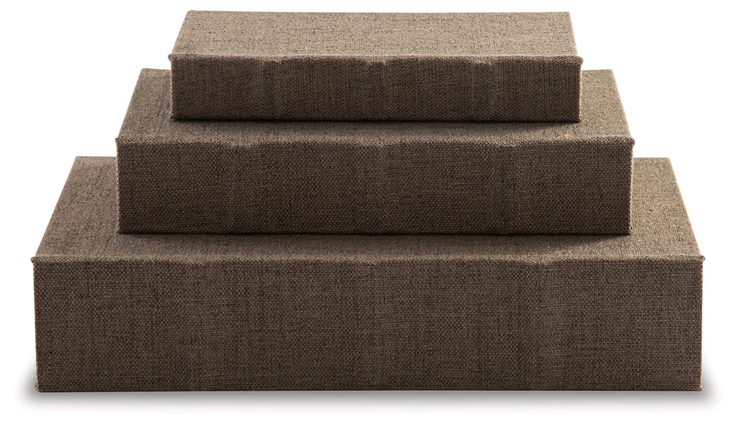 Signature Design by Ashley Casual Jolina Box (Set of 3)  Brown
