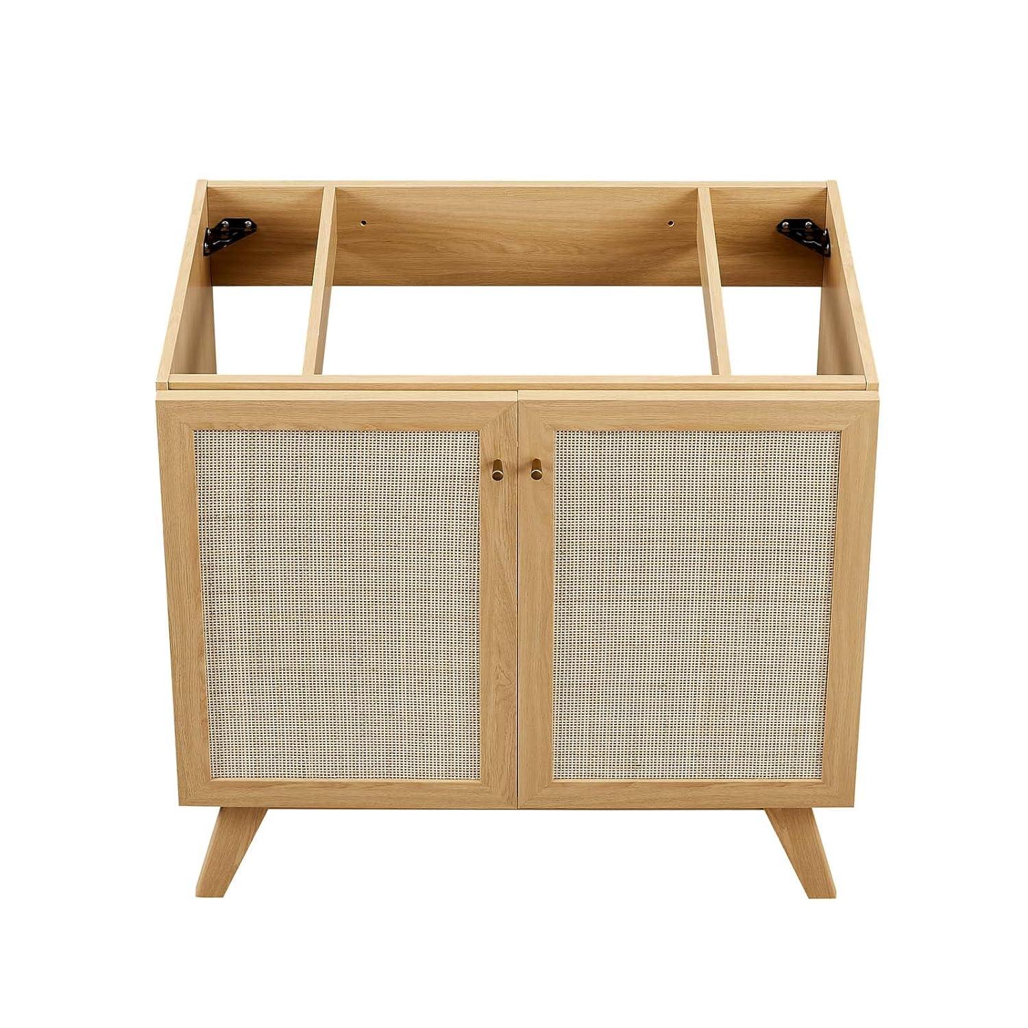 Modway Modway Soma 36'' Free Standing Single Bathroom Vanity with Manufactured Wood Top