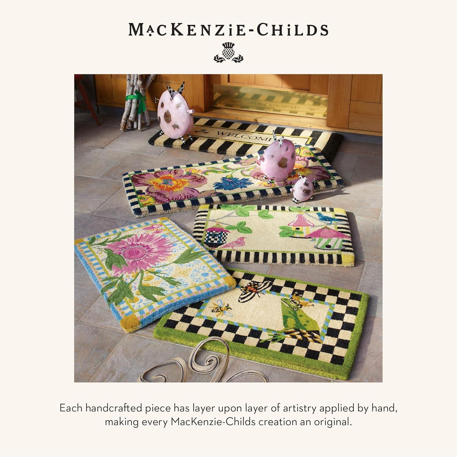 MacKenzie-Childs Flower Market Double Door Entrance Mat