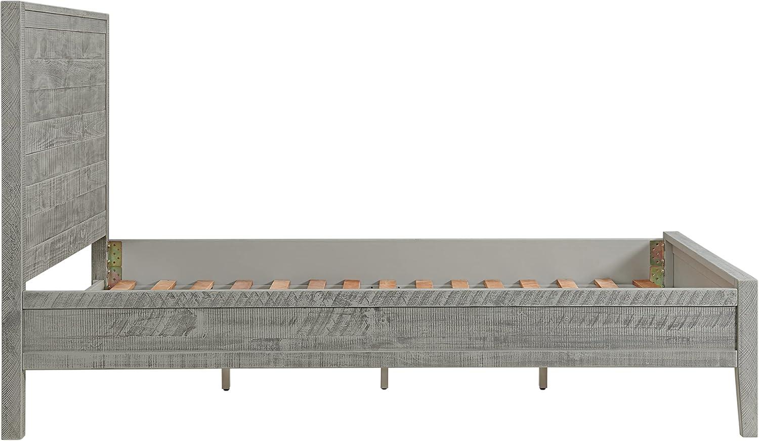 Arden Platform Queen Bed Frame, 6 Drawers, Ample Storage, Sleek Design, Durable Wood, Modern/Rustic/Traditional/Boho Style, 56 in. W x 18 in. D x 36 in. H, panel furniture