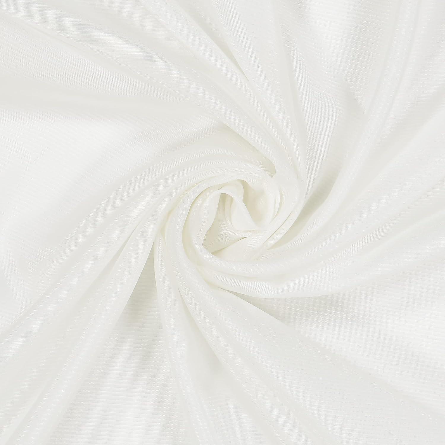 Eclipse Chelsea Polyester Sheer Curtain Single Panel