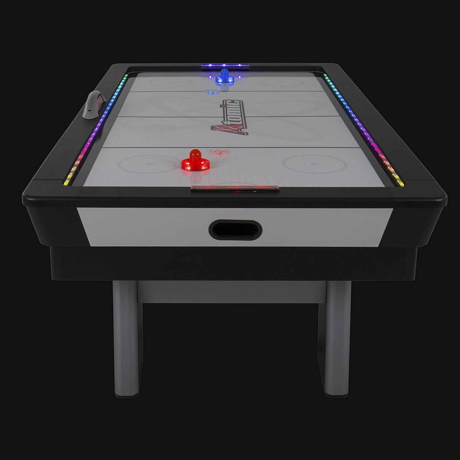 Atomic 7.5' Two Player Air Hockey Table with Digital Scoreboard