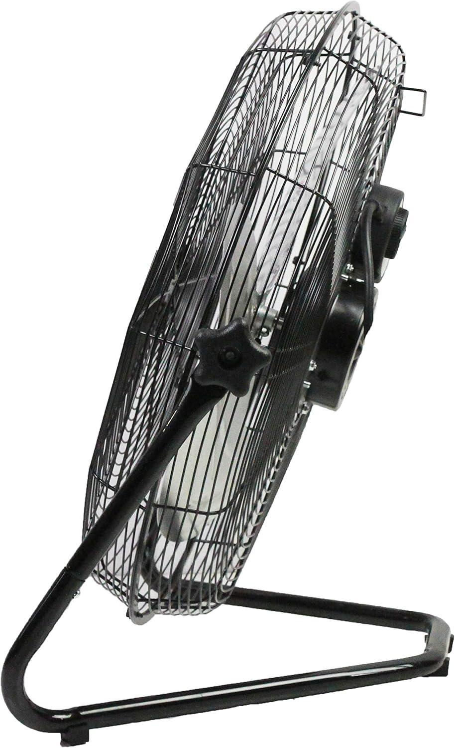 20" High Velocity Floor Fan