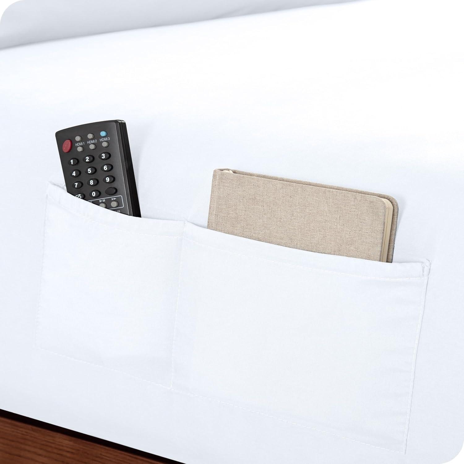 Bare Home Microfiber Fitted Sheet