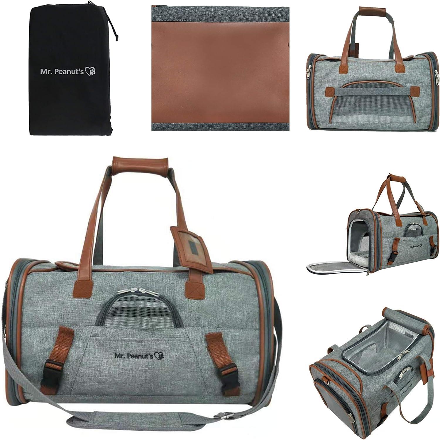 Gold Series Airline Approved Tote - Low Profile, Soft Sided Premium Pet Carrier