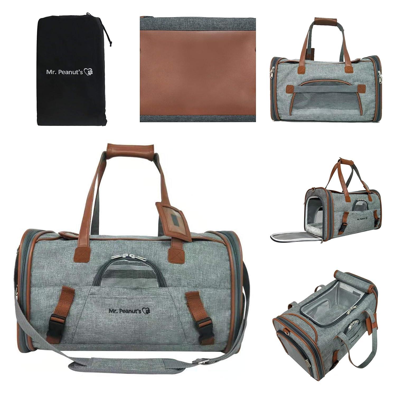 Gold Series Airline Approved Tote - Low Profile, Soft Sided Premium Pet Carrier