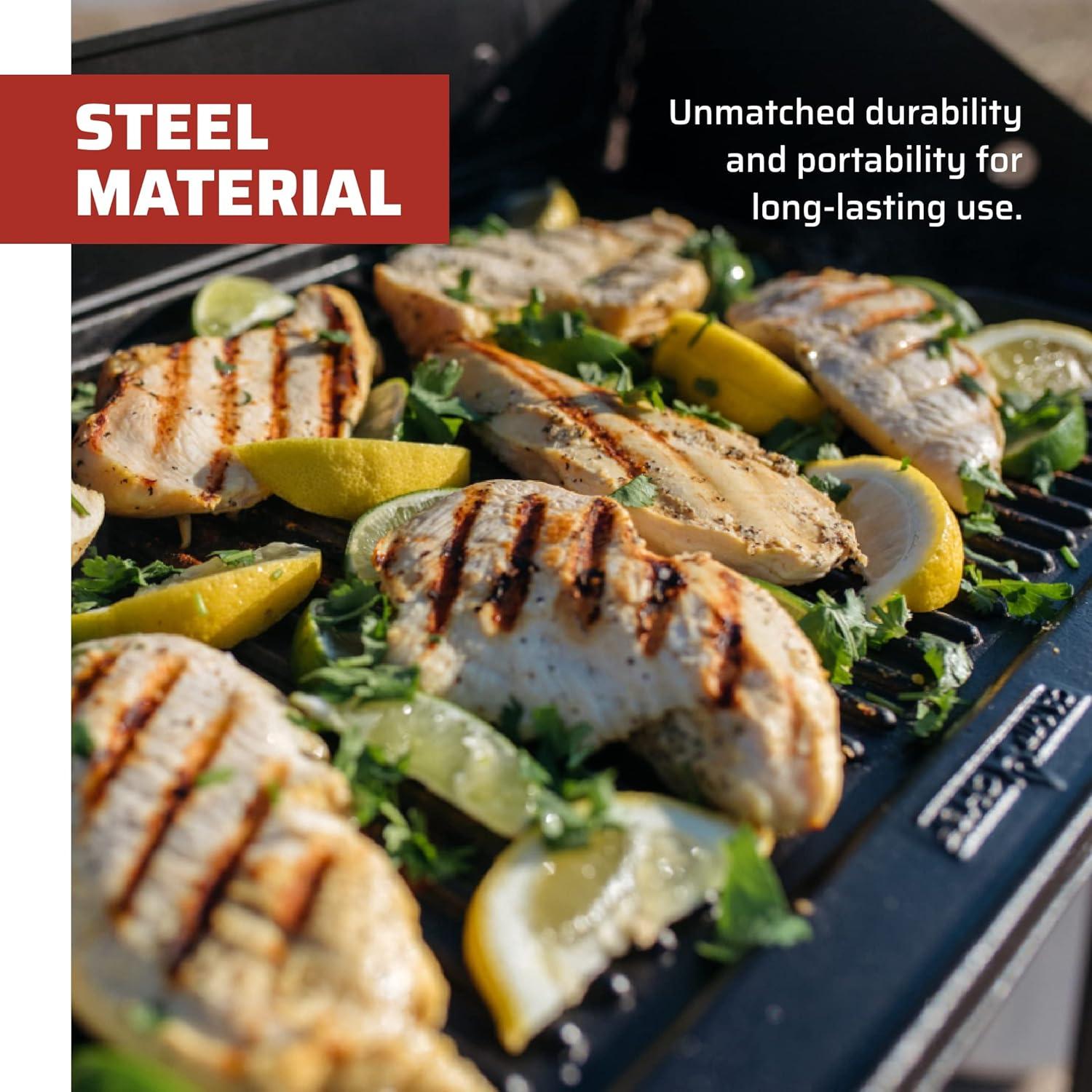 Camp Chef Cast Iron Grill Top Griddle 14 in. L X 16 in. W 1 pk & Reviews | Wayfair