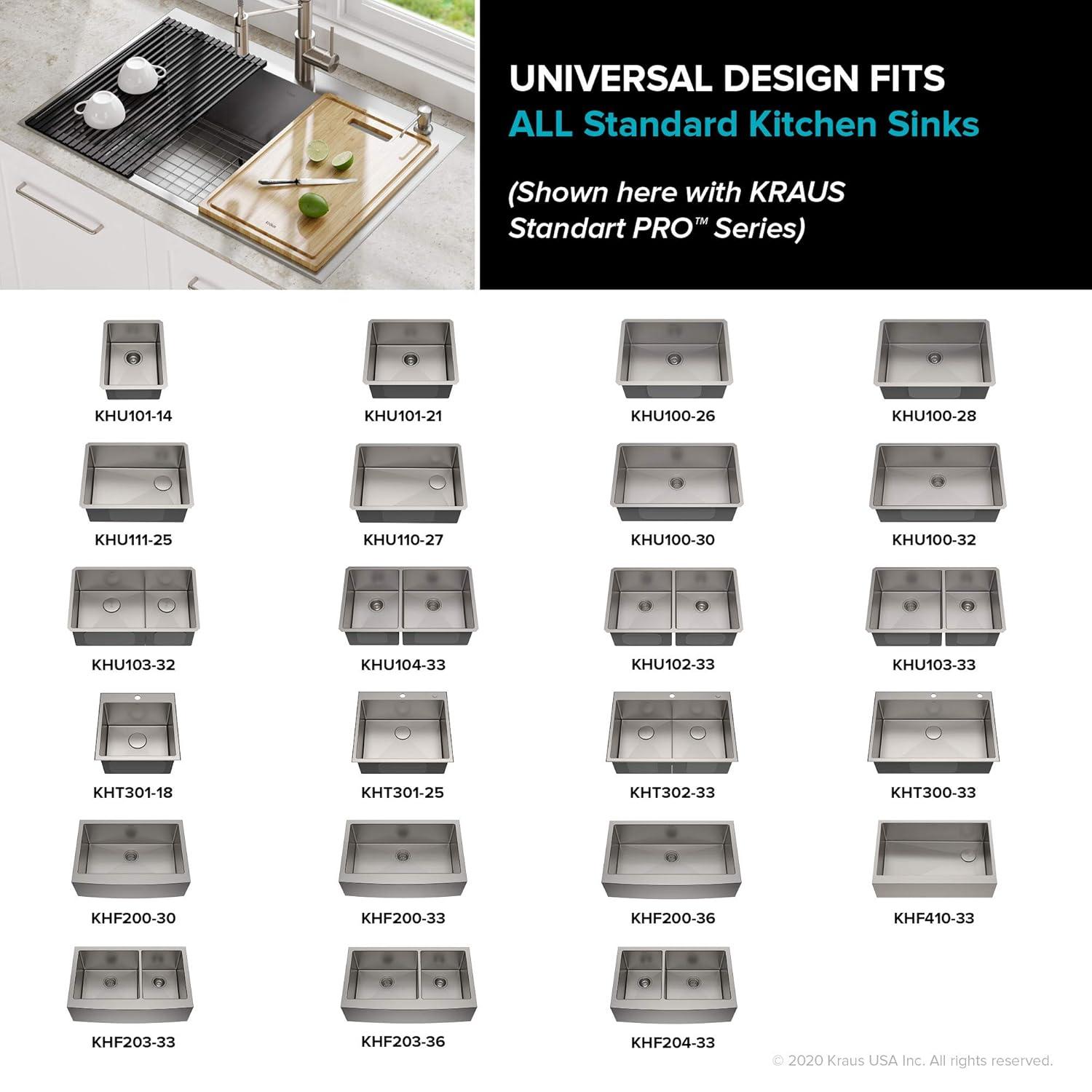 Kraus Kore Over the Sink Dish Rack