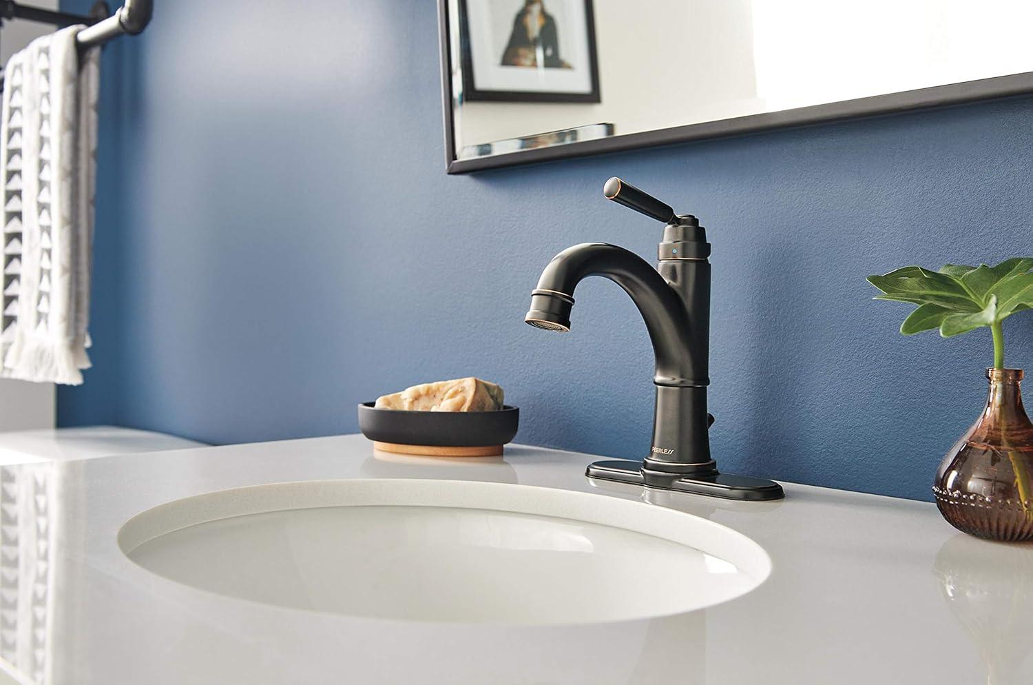 Westchester Single-Hole Bathroom Faucet with Drain Assembly