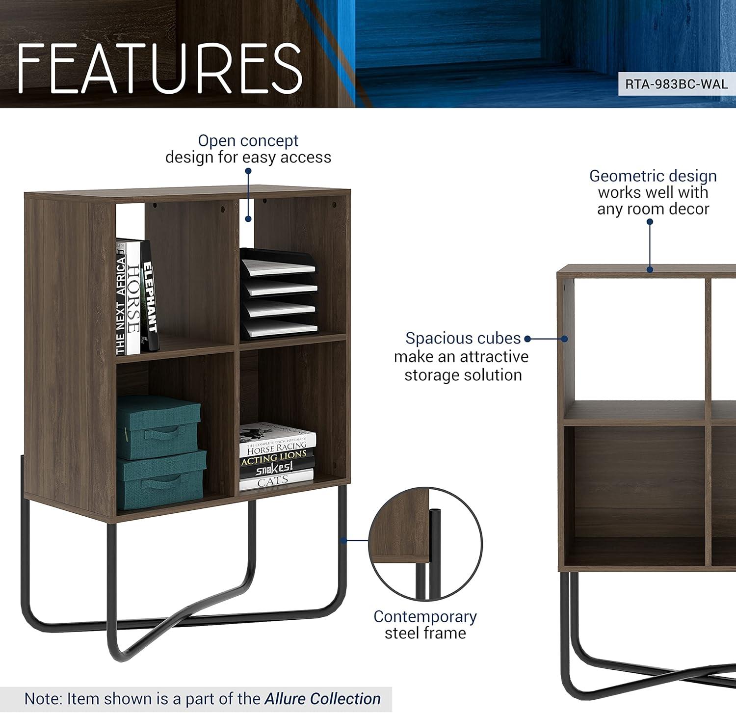 Modern Geometric Bookcase - Techni Mobili