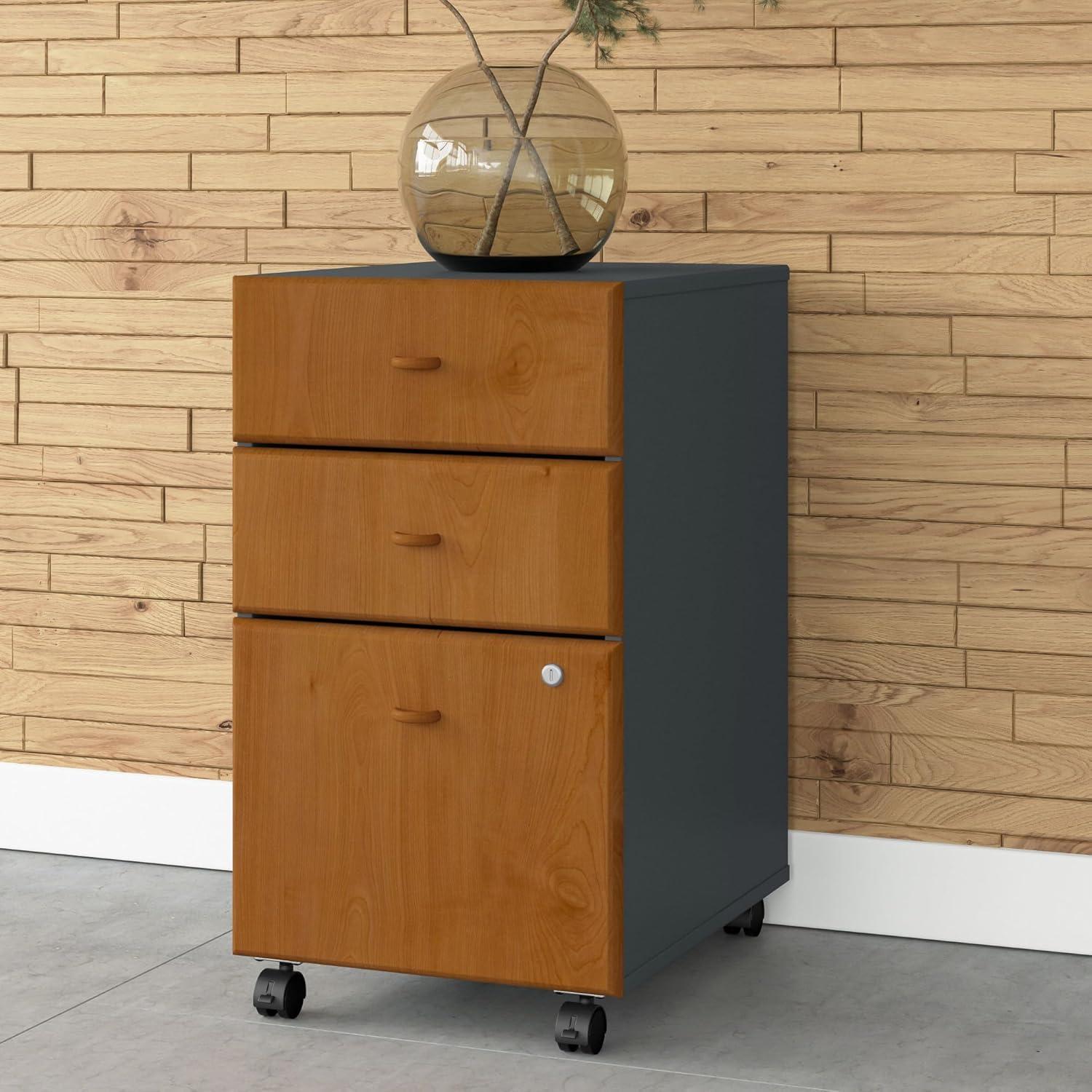 Series A 16'' Wide 3 -Drawer Mobile File Cabinet