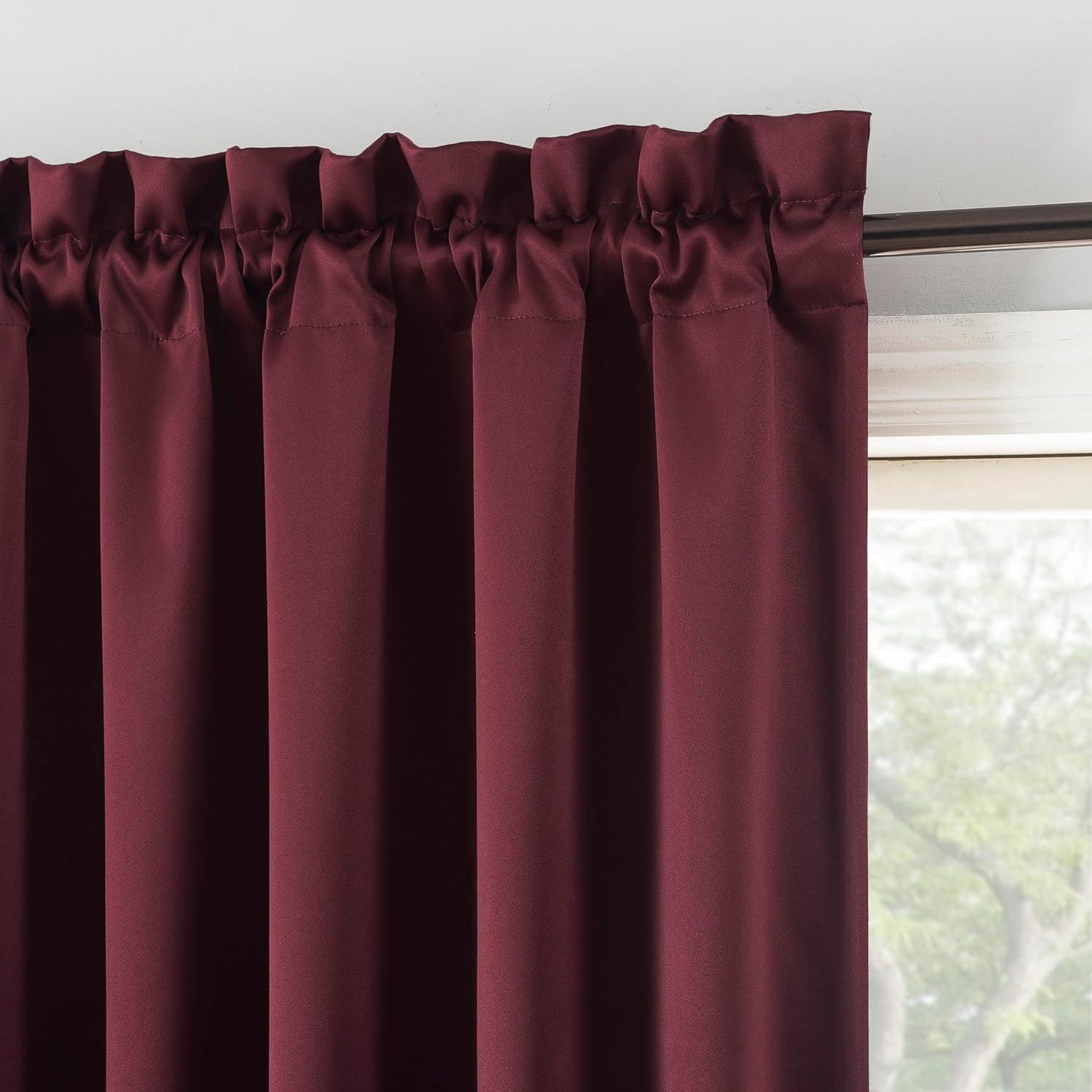 Sun Zero Oslo Theater Grade Extreme 100% Blackout Rod Pocket Curtain Panel