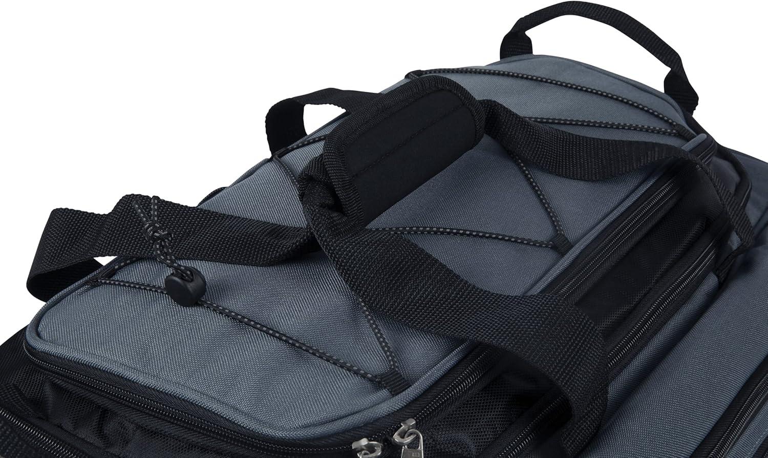 Arlmont & Co. Buccaneer Portable Charcoal Grill & Cooler Tote, Take Anywhere BBQ Grill with BBQ Accessories and Cooler Bag, Barbecues Grill for Outdoor Cooking
