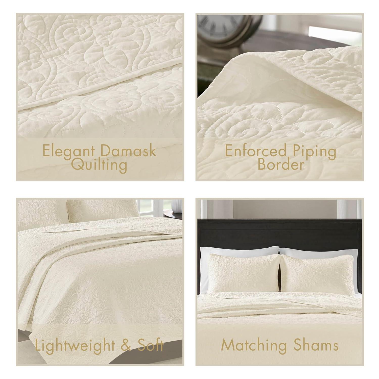 Madison Park Quebec Reversible Quilt Set