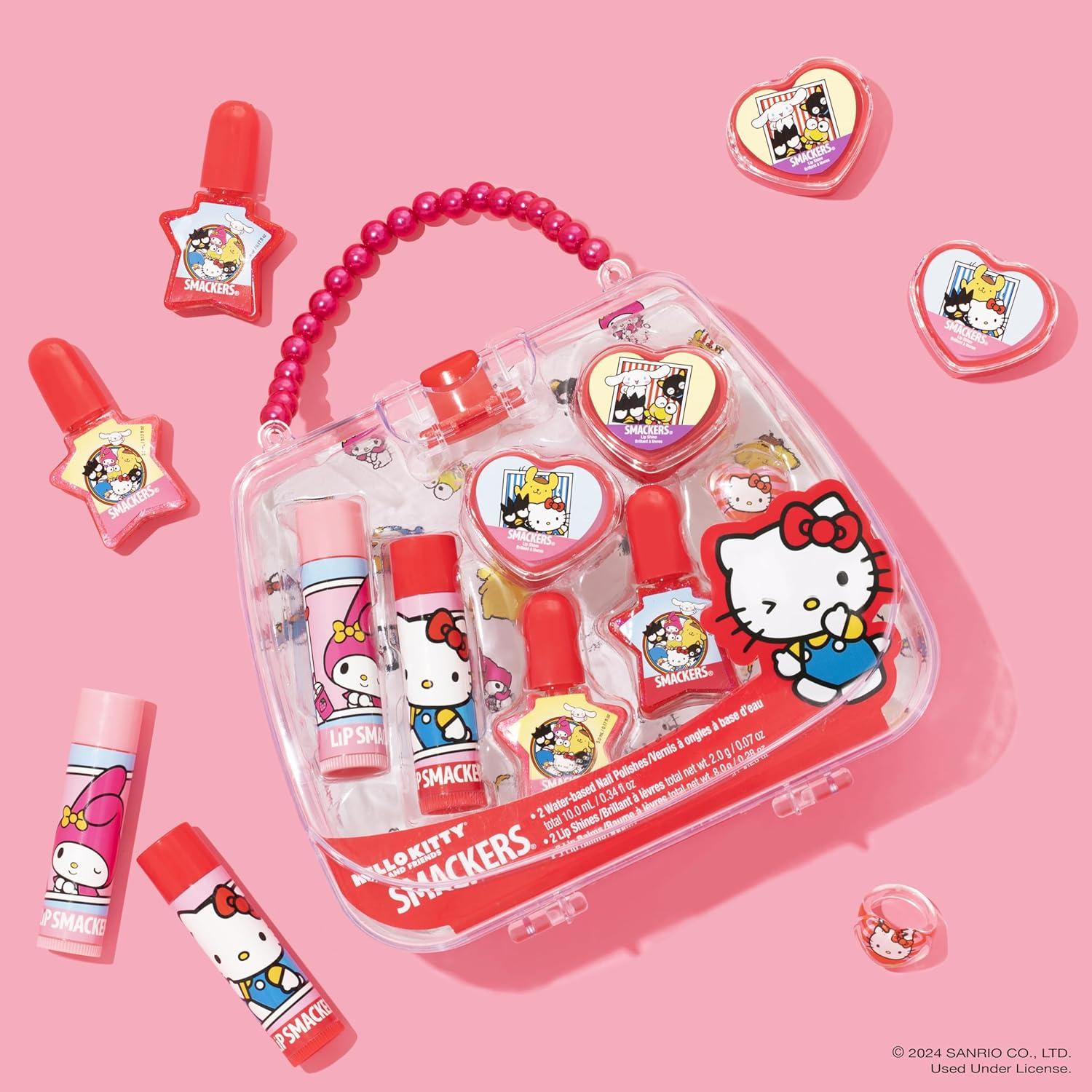 Lip Smackers Hello Kitty Makeup Tote - 7ct