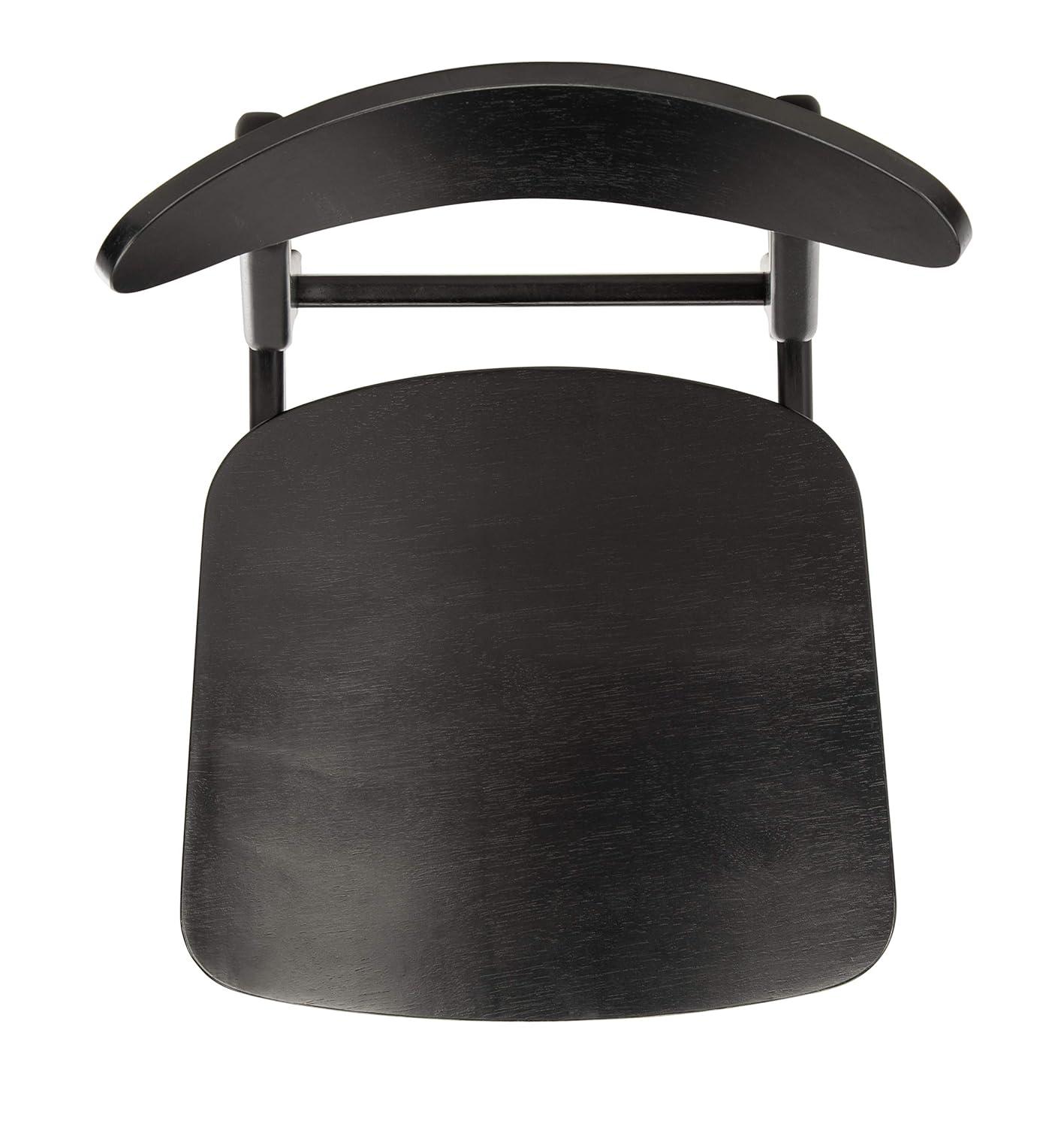 Lucca Retro Dining Chair (Set of 2) - DCH1001 - Black - Safavieh