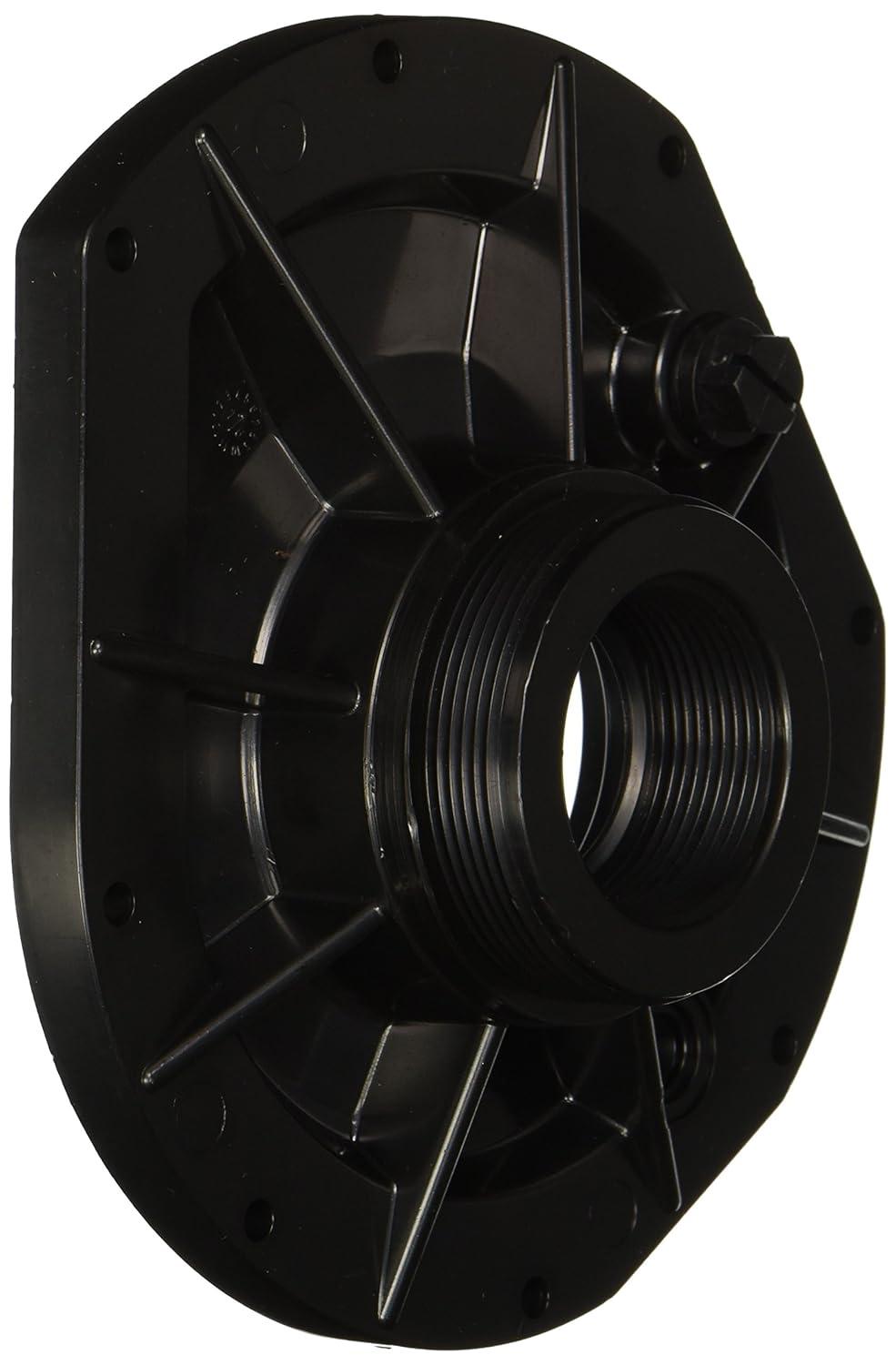 Black 13" Durable Plastic Housing Cover with External Thread