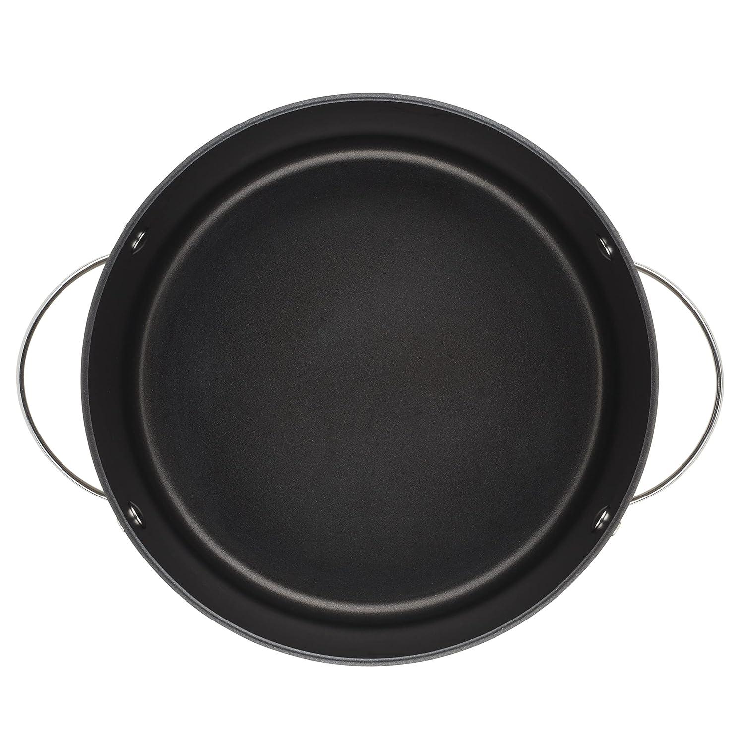 Ayesha Curry Professional Hard Anodized Collection Nonstick Stockpot Saucepot with Lid, Charcoal & Reviews | Wayfair