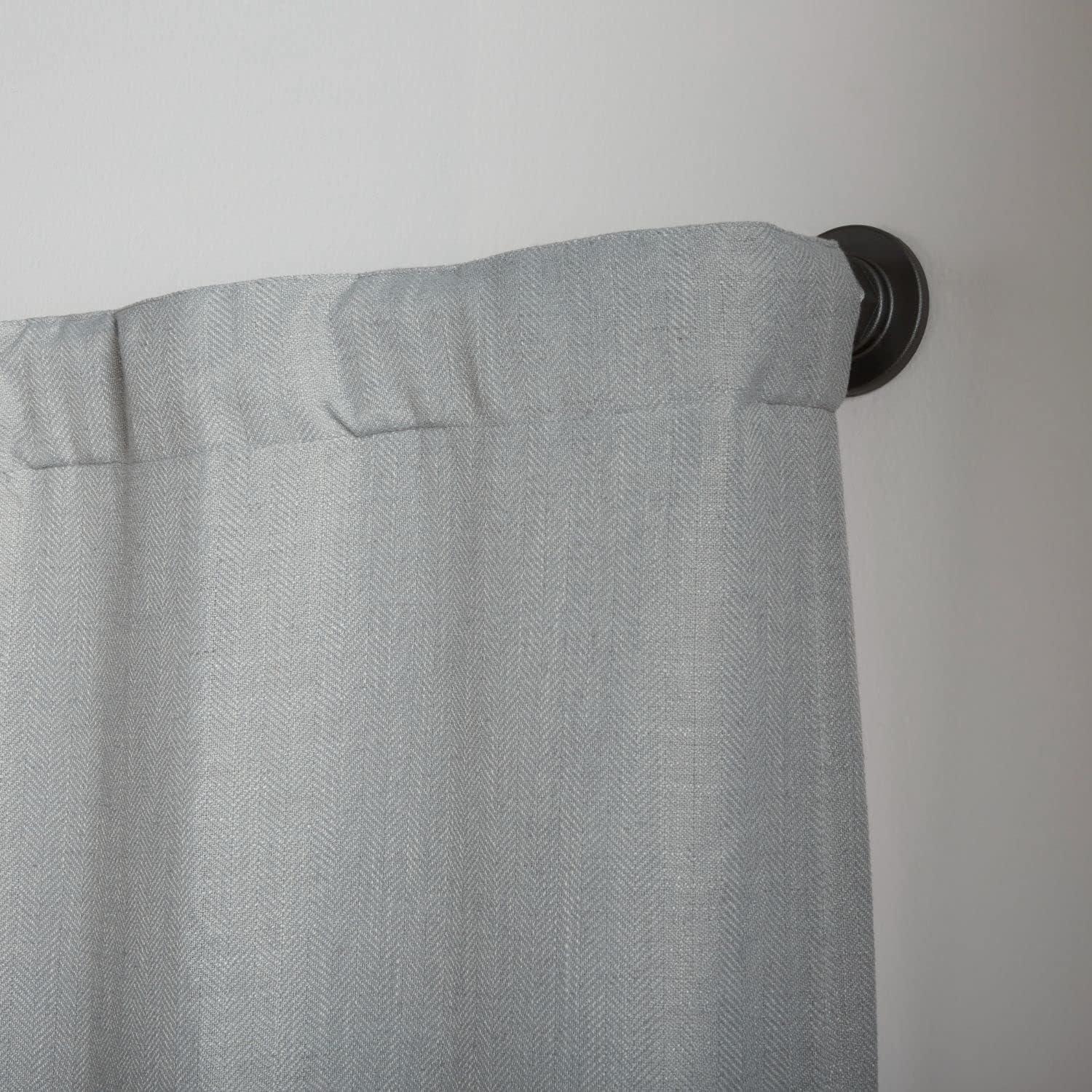 Exclusive Home Hyde Wrap Around Curtain Rod, Adjustable