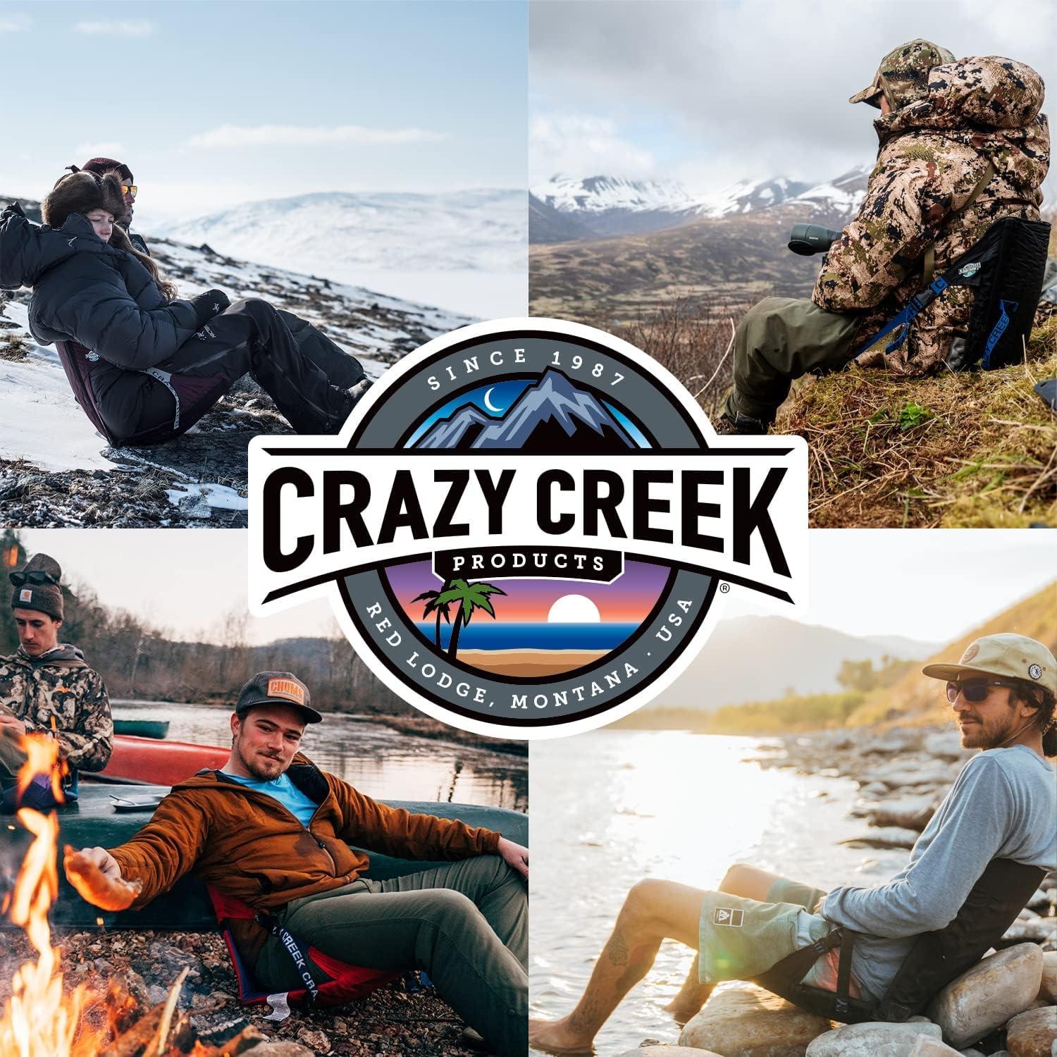 Crazy Creek Original Chair, Versatile and Water Proof, Camo