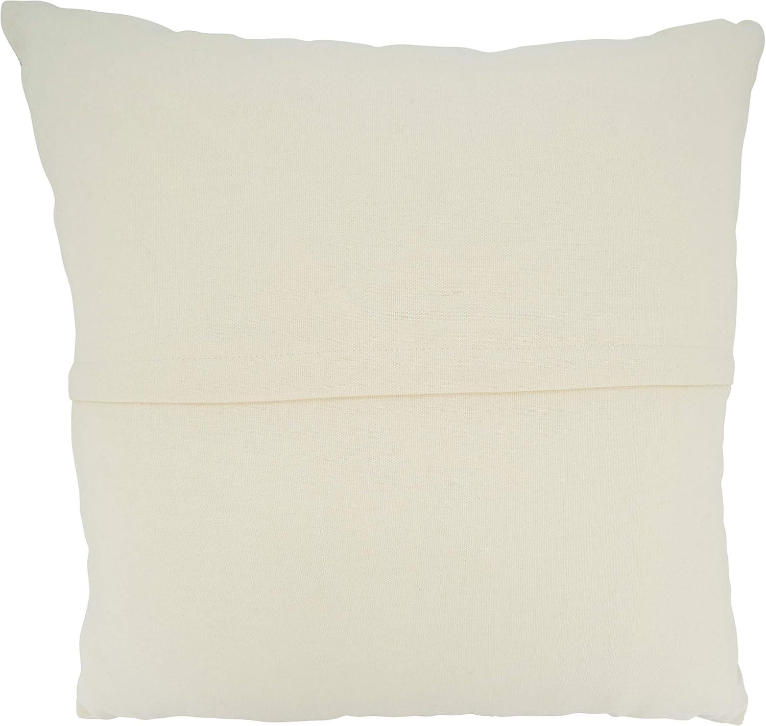 Saro Celeste Collection Geometric Cotton Blend Throw Pillow