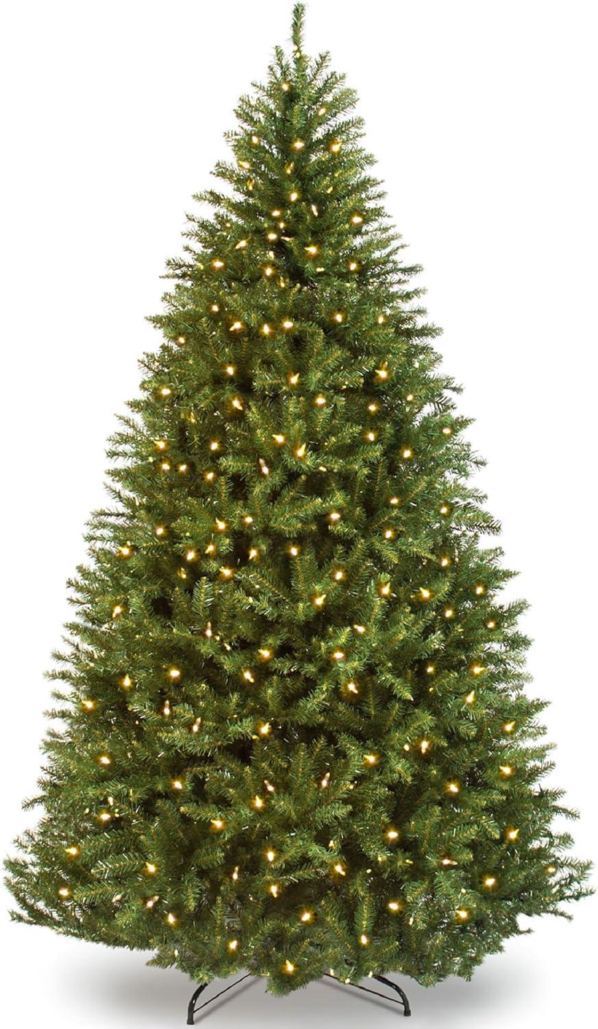 Best Choice Products Pre-Lit Hinged Douglas Full Fir Artificial Christmas Tree Holiday Decoration w/ Lights